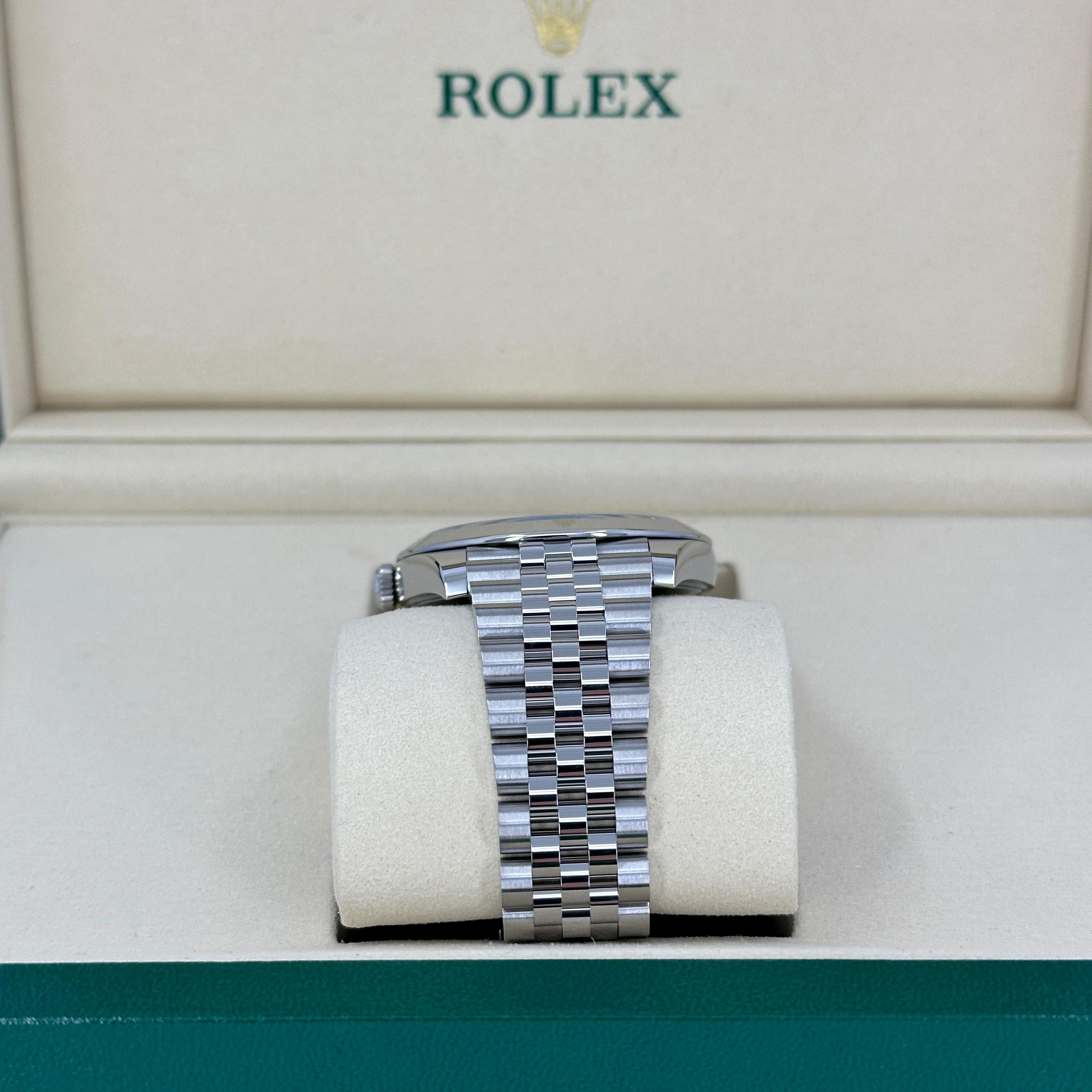 Rolex Datejust 41 Jubileo de pizarra sin usar Referencia# 126300, Juego completo, 2025 en venta 4