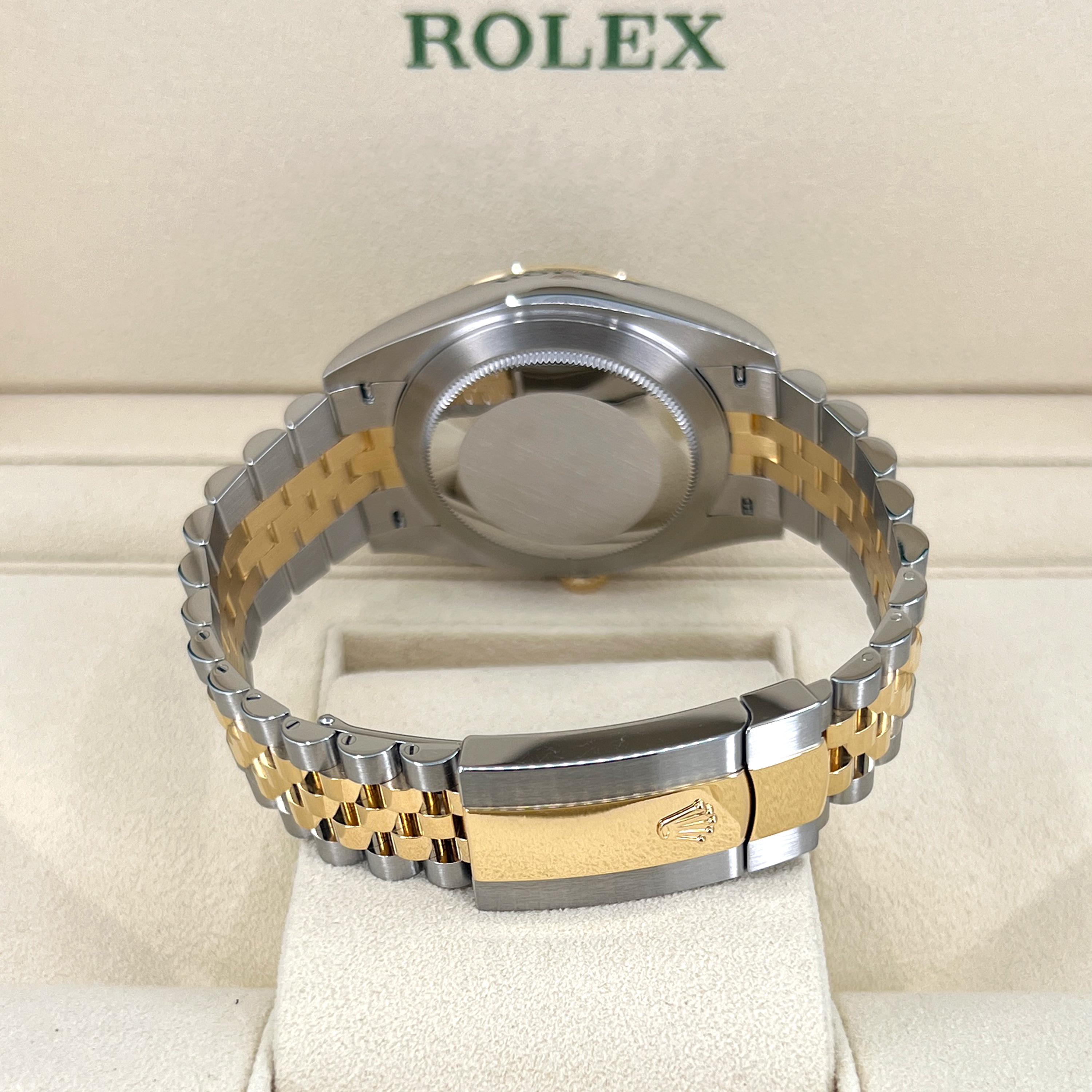 Unworn Rolex Datejust 41 Slate Jubilee Reference# 126333, Complete set, 2025 For Sale 6