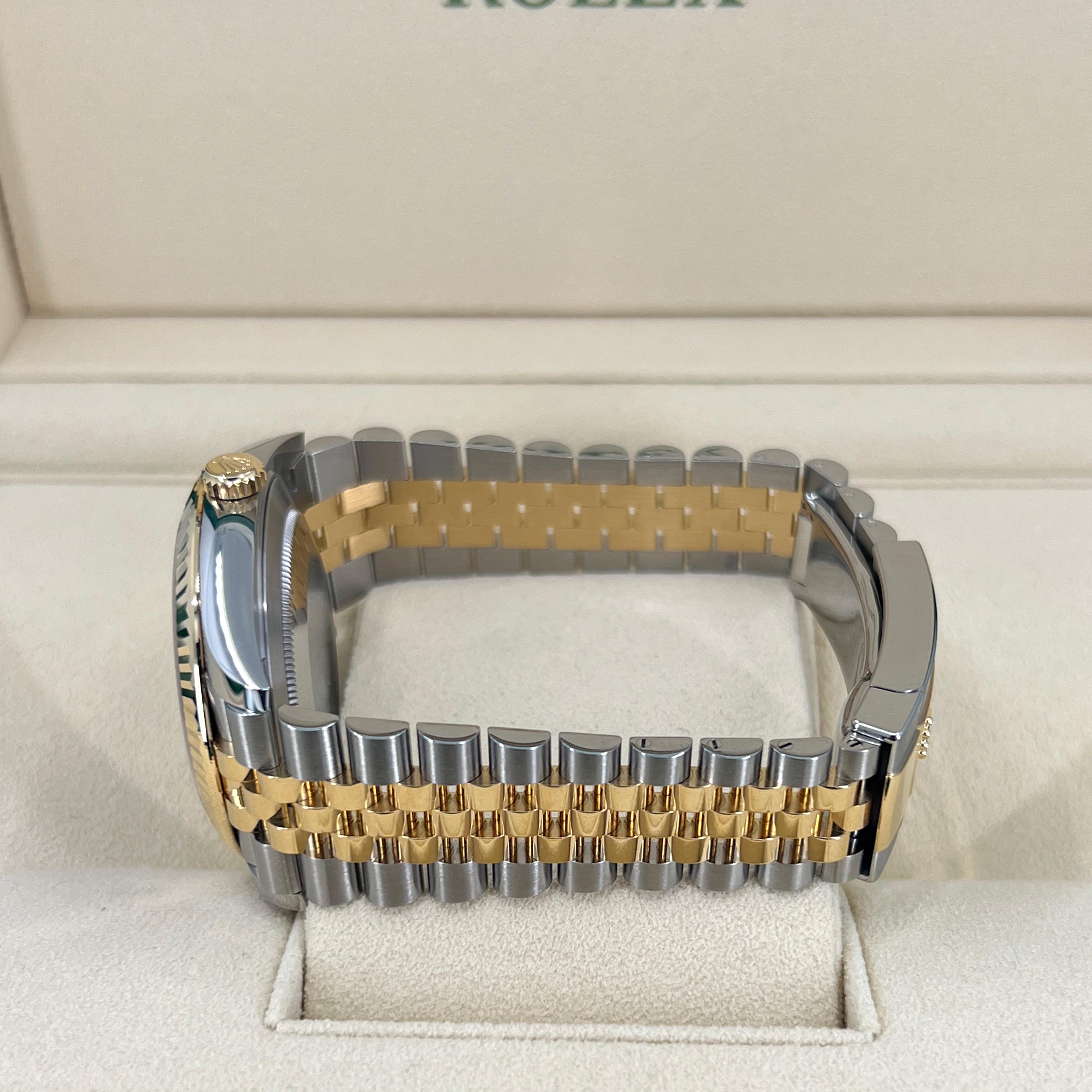 Unworn Rolex Datejust 41 Slate Jubilee Reference# 126333, Complete set, 2025 For Sale 4