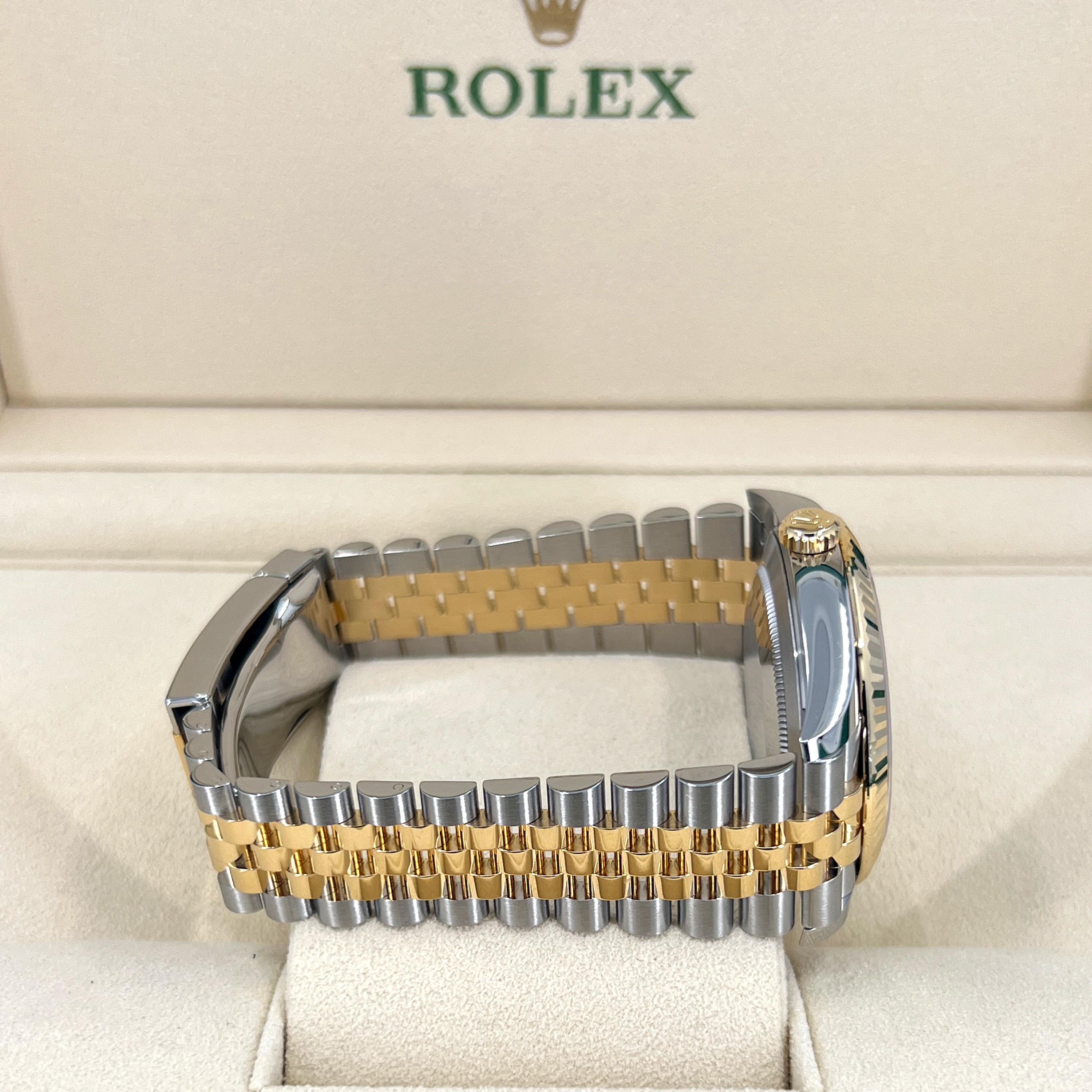 Unworn Rolex Datejust 41 Slate Jubilee Reference# 126333, Complete set, 2025 For Sale 5