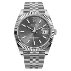 Unworn Rolex Datejust 41 Slate Jubilee Reference# 126334, Complete set, 2025