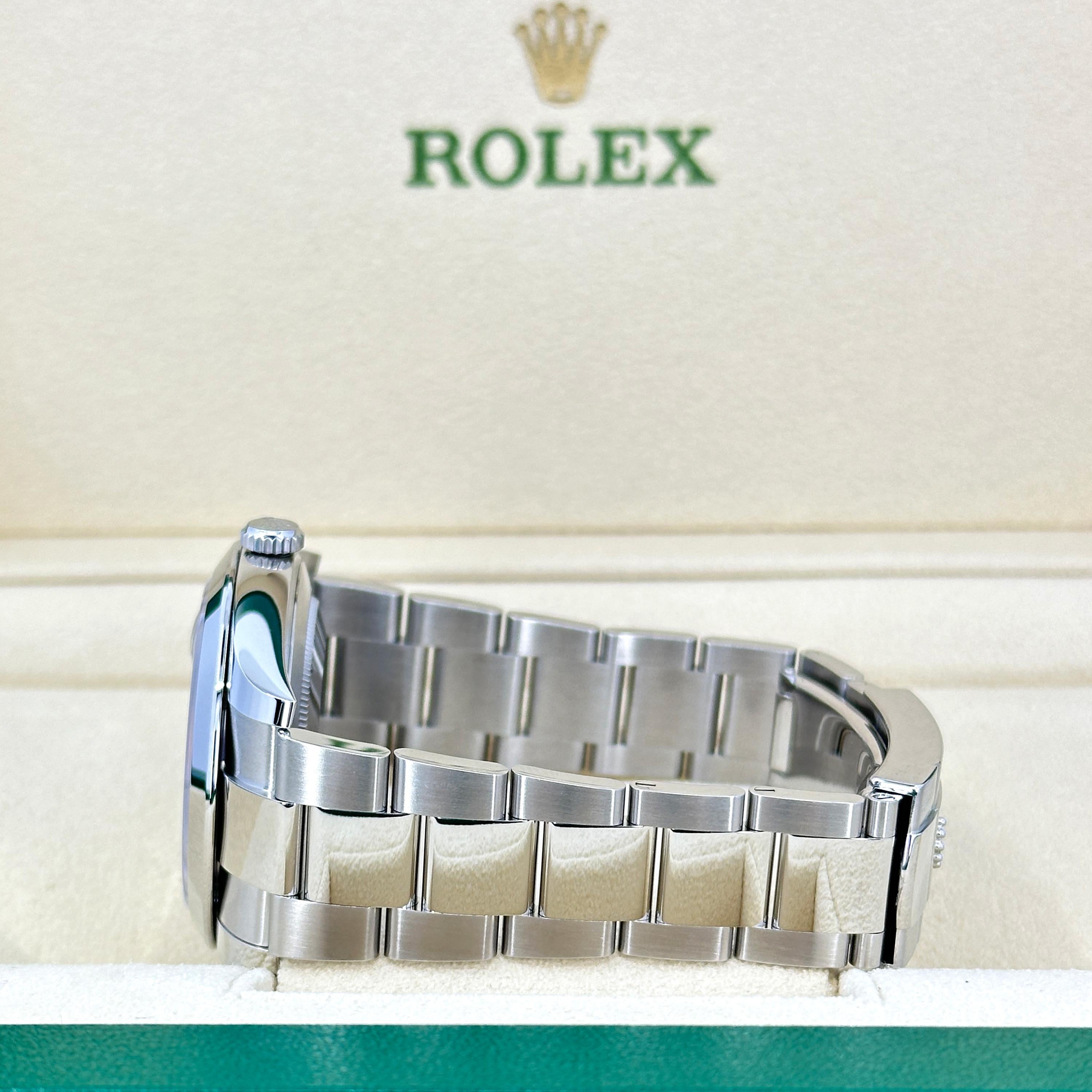 Rolex Datejust 41 Pizarra Oyster Referencia# 126300 sin usar, Juego completo, 2025 en venta 9