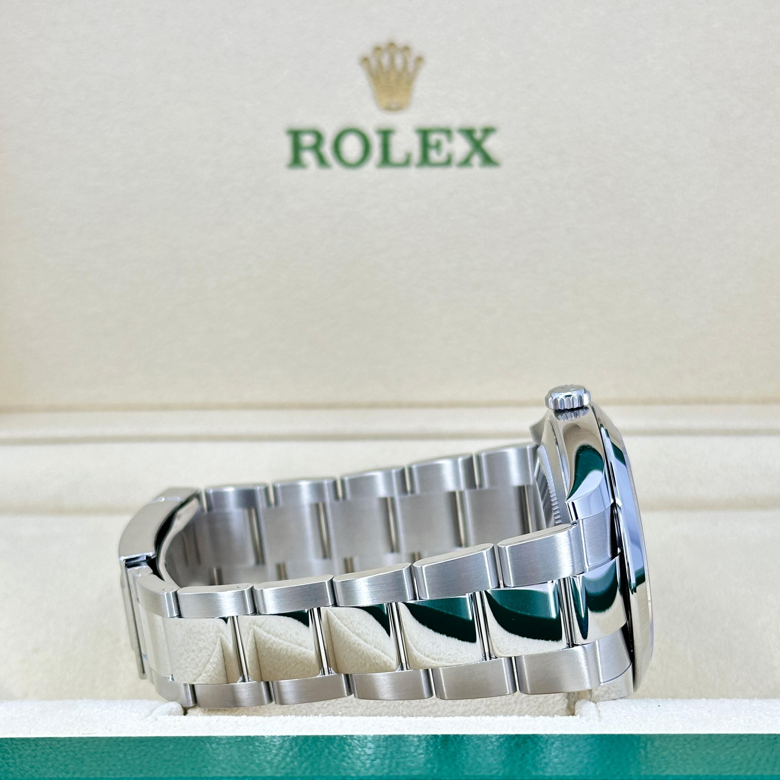 Rolex Datejust 41 Pizarra Oyster Referencia# 126300 sin usar, Juego completo, 2025 en venta 10