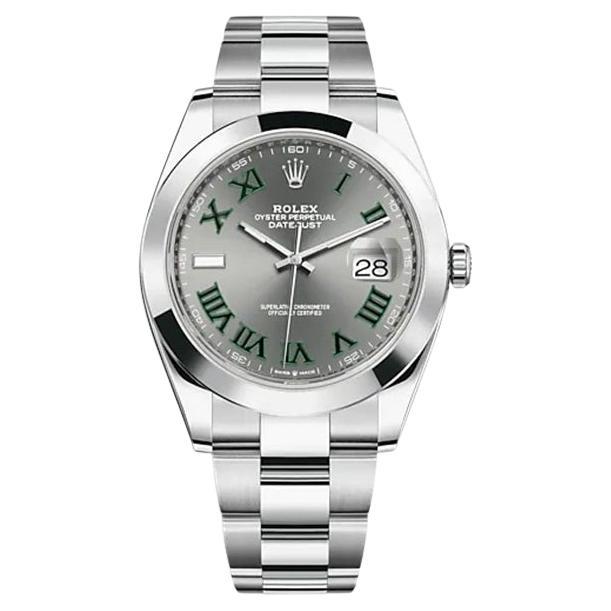 Rolex Datejust 41 Pizarra Oyster Referencia# 126300 sin usar, Juego completo, 2025