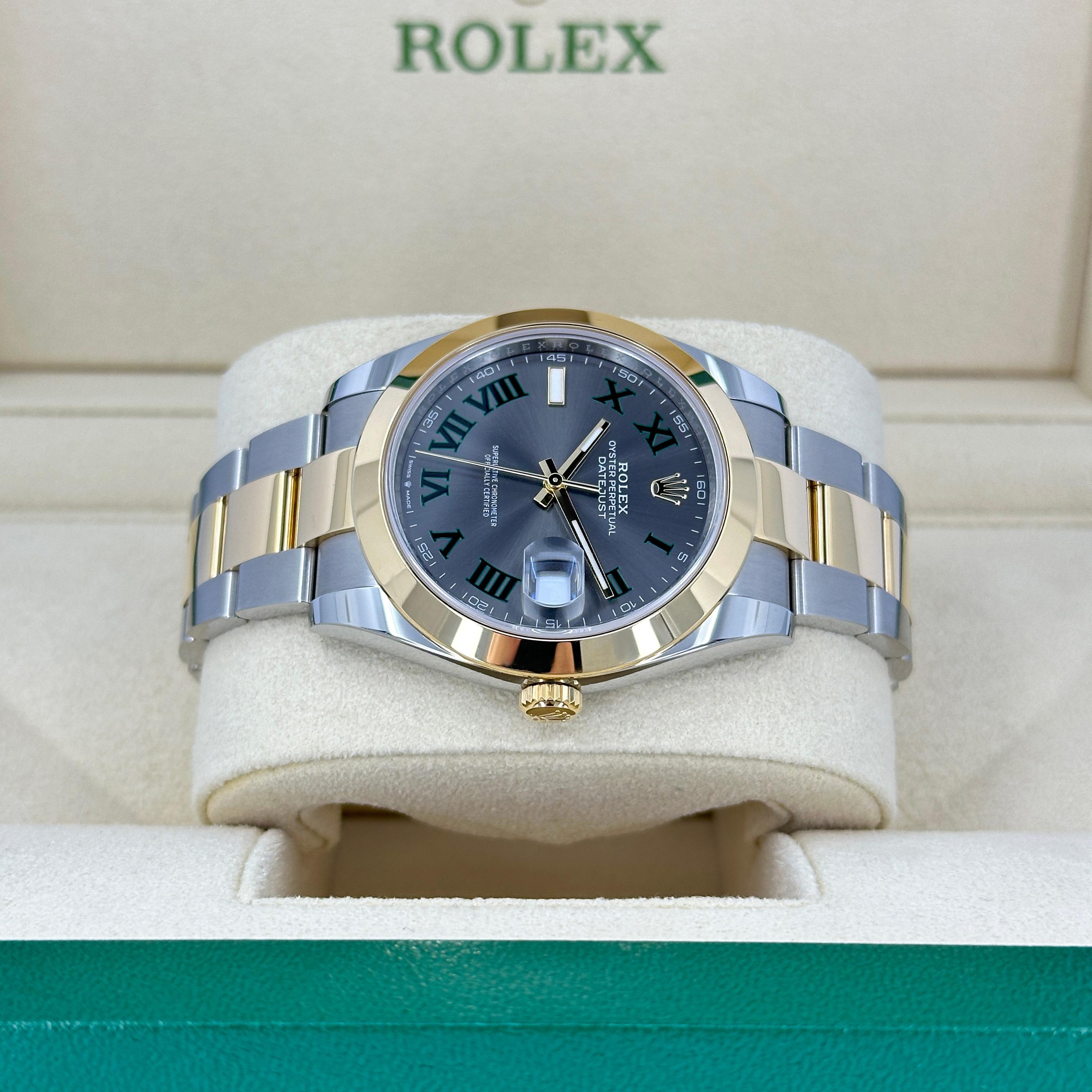 Rolex Datejust 41 Pizarra Oyster sin usar Referencia# 126303, Juego completo, 2025 en venta 3