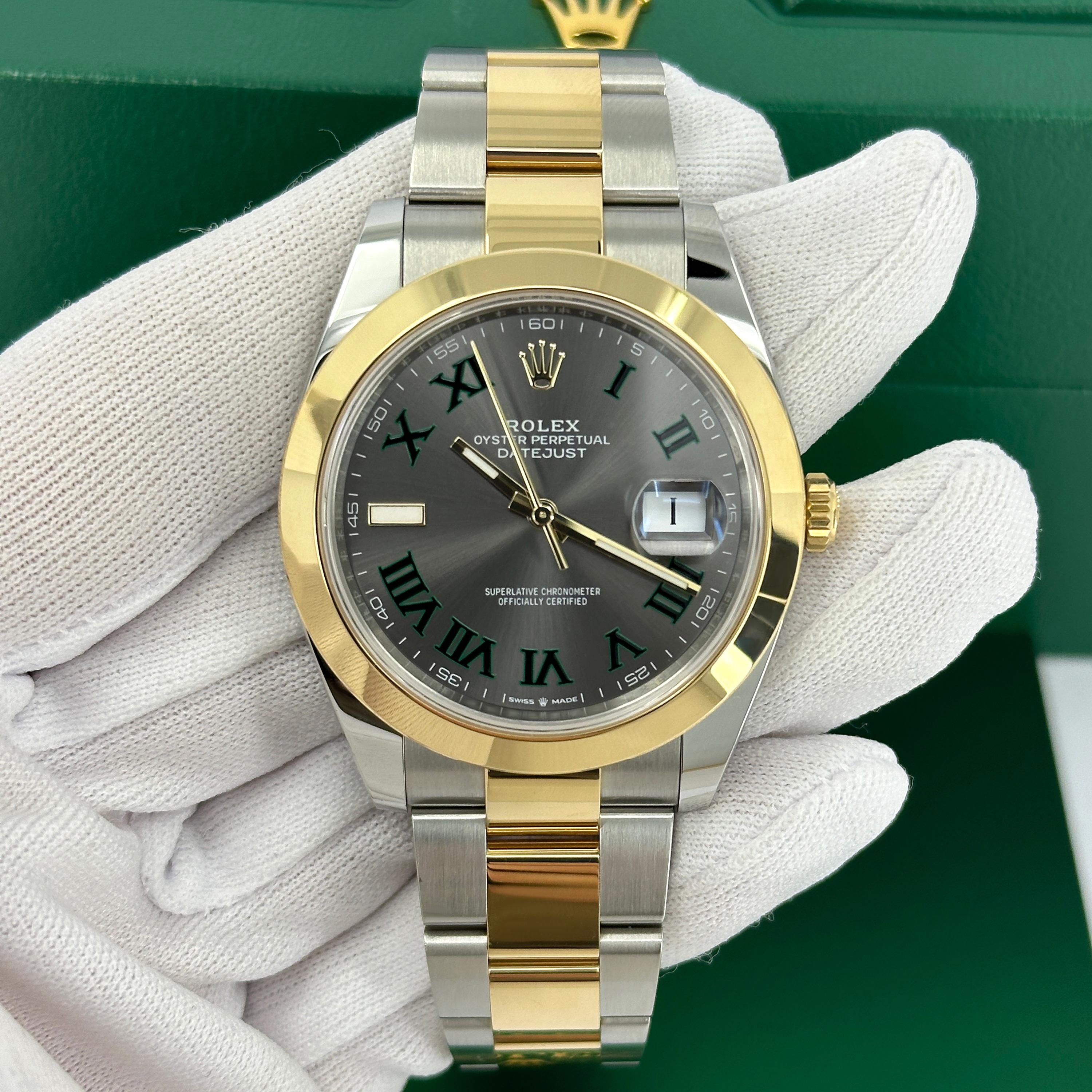 Rolex Datejust 41 Pizarra Oyster sin usar Referencia# 126303, Juego completo, 2025 en venta 5
