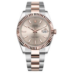 Ungetragene Rolex Datejust 41 Sundust Oyster Reference# 126331, Komplettset, 2025
