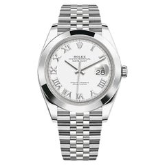 Unworn Rolex Datejust 41 White Jubilee Reference# 126300, Complete set, 2025 Unworn Rolex Datejust 41 White Jubilee Reference# 126300, Complete set, 2025