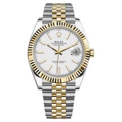 Rolex Datejust 41 White Jubilee sin usar Referencia# 126333, Juego completo, 2025
