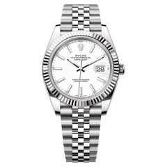 Rolex Datejust 41 White Jubilee Riferimento n. 126334, Set completo, 2025