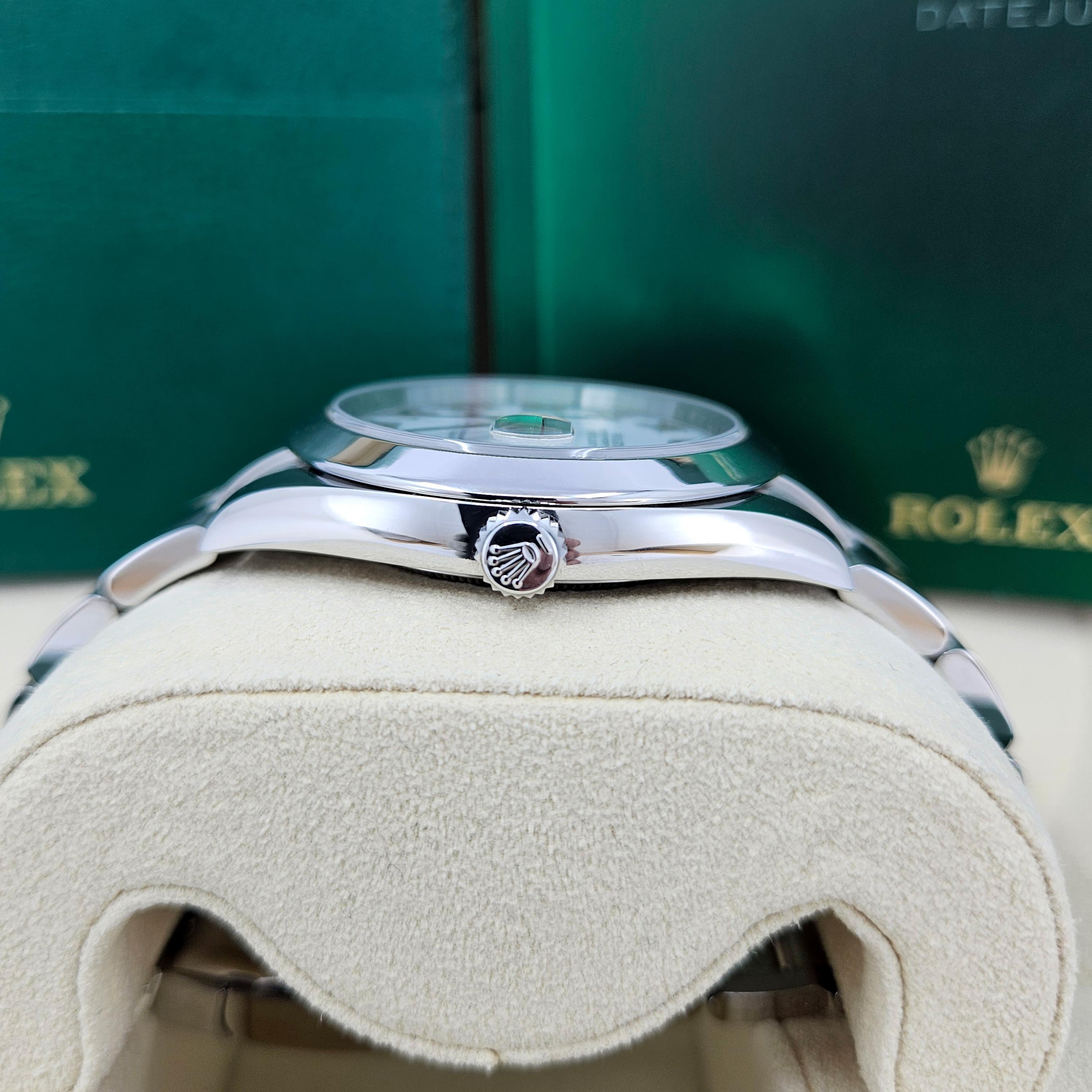 Rolex Datejust 41 Blanco Oyster Sin Usar Referencia# 126300, Juego Completo, 2025 en venta 2