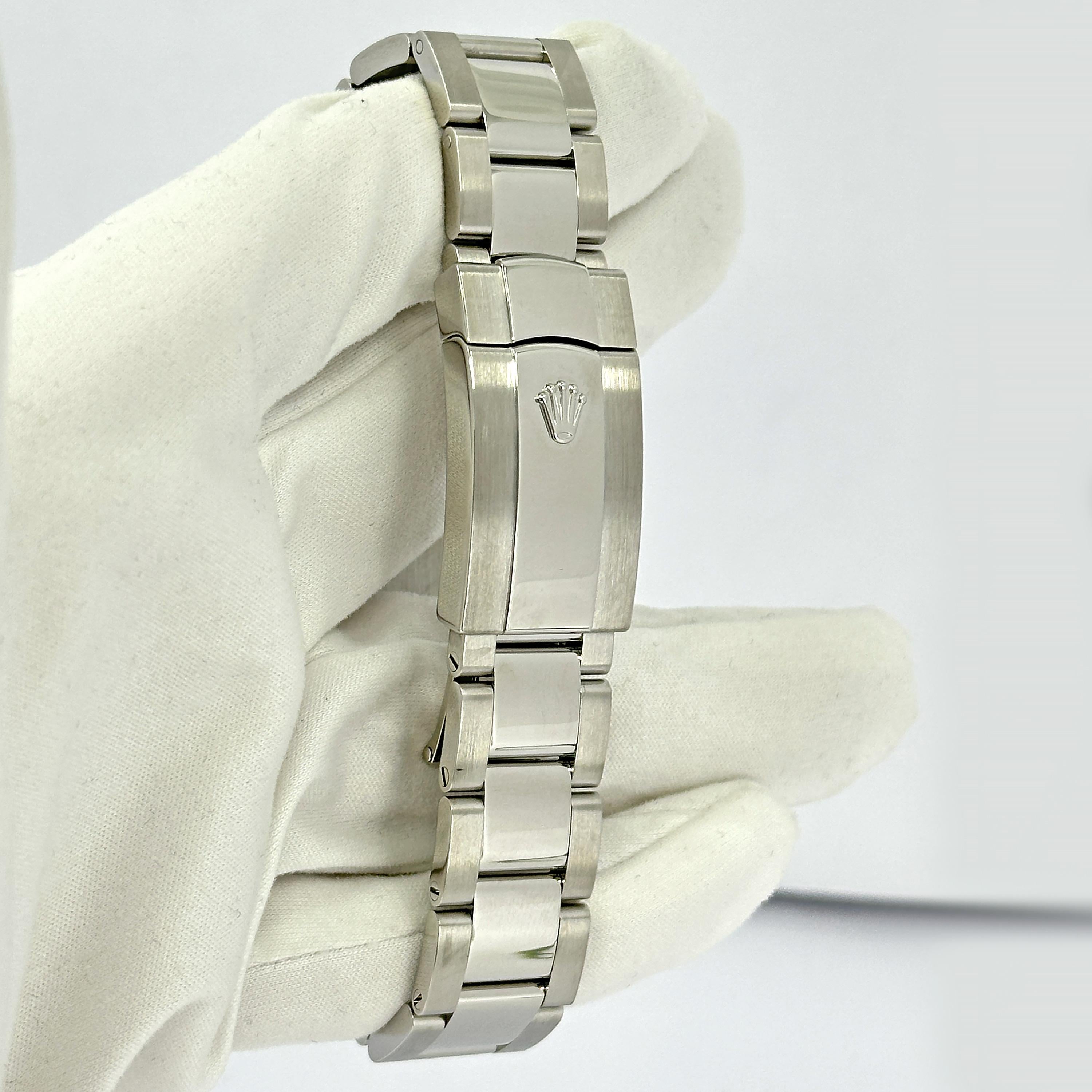 Rolex Datejust 41 White Oyster Riferimento n. 126334, Set completo, 2025 in vendita 10