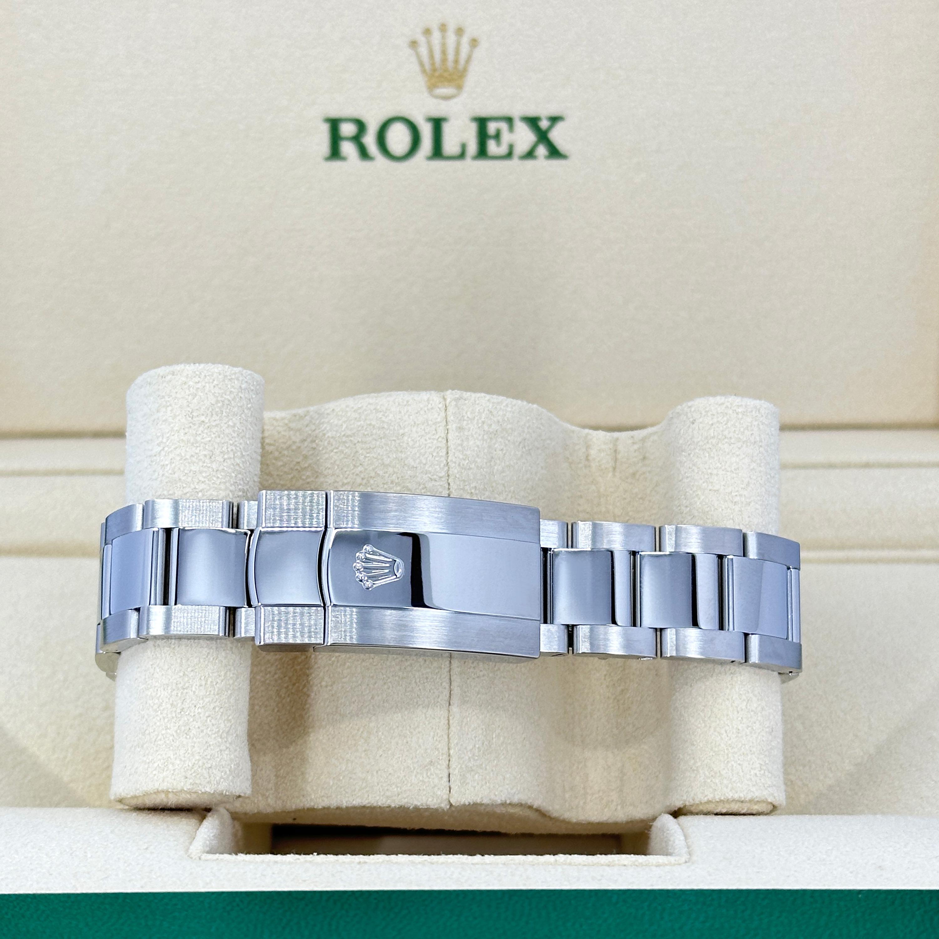 Rolex Datejust 41 White Oyster Riferimento n. 126334, Set completo, 2025 in vendita 4