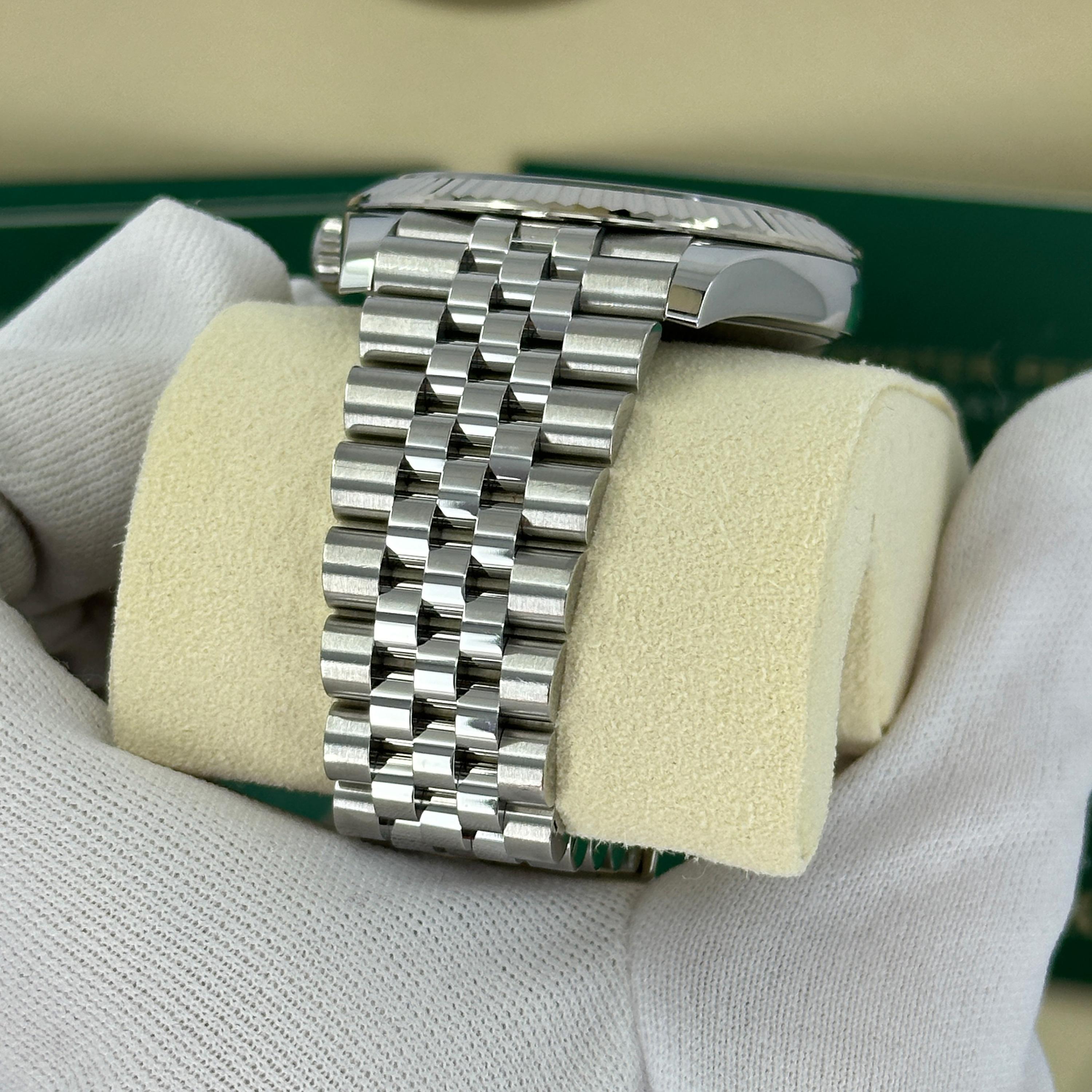 Rolex Datejust 41 Wimbledon Jubilee Reference# 126334, Jeu complet, 2025 en vente 4