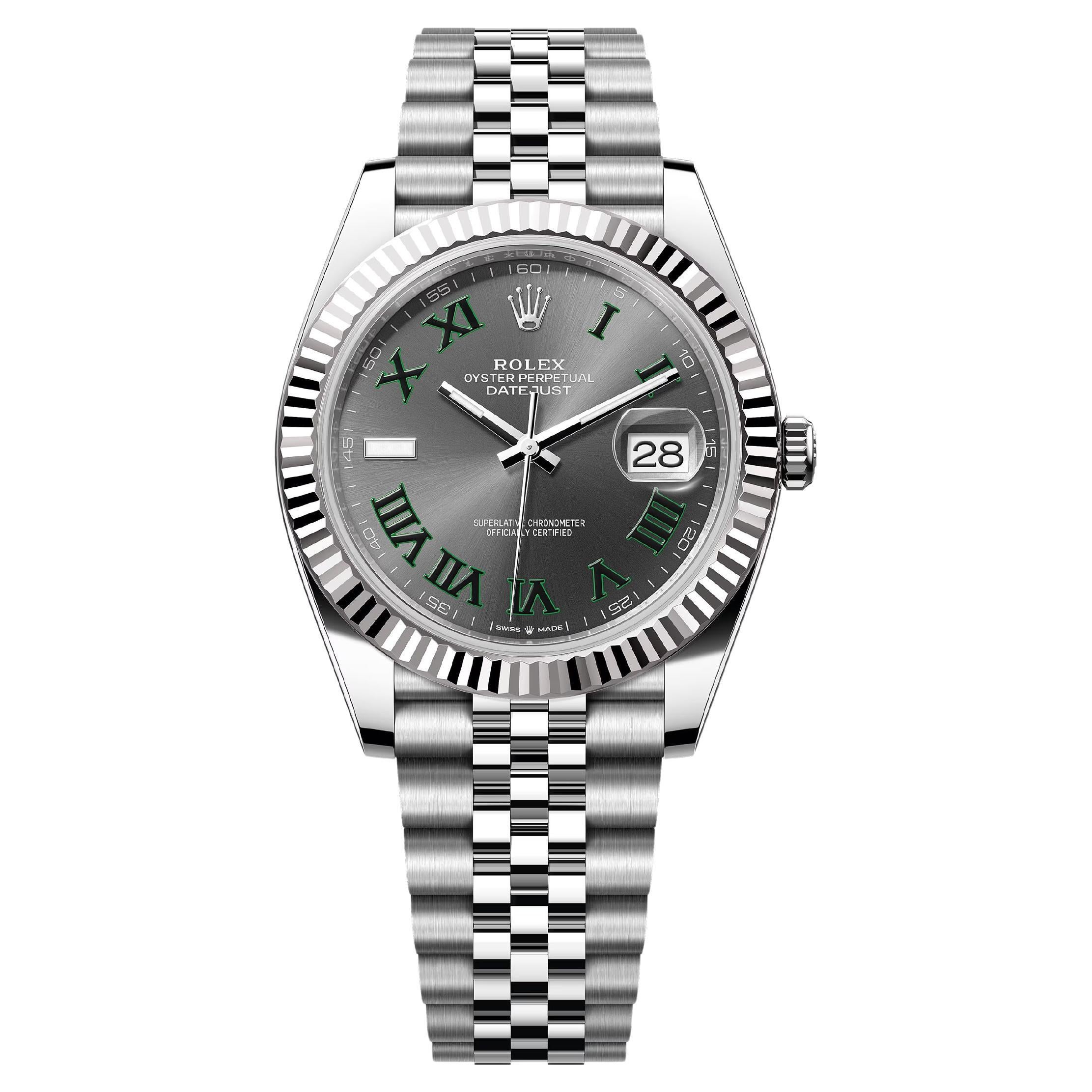 Rolex Datejust 41 Wimbledon Jubilee Reference# 126334, Jeu complet, 2025 en vente