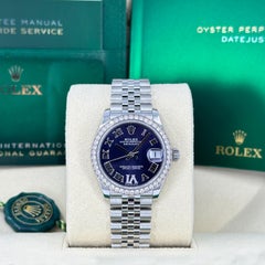 Rolex Datejust Aubergine Jubilee non indossato Numero di riferimento 278384rbr, Set completo, 2025