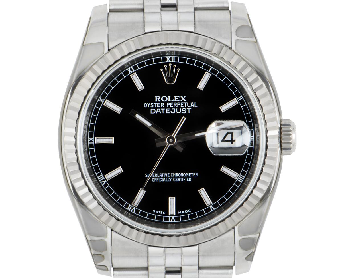 Unworn Rolex Datejust NOS 116234 Stainless Steel Watch In New Condition In London, GB
