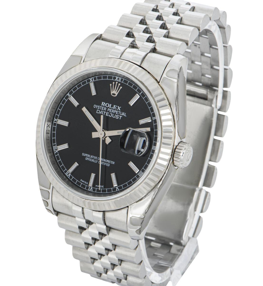 Men's Unworn Rolex Datejust NOS 116234 Stainless Steel Watch