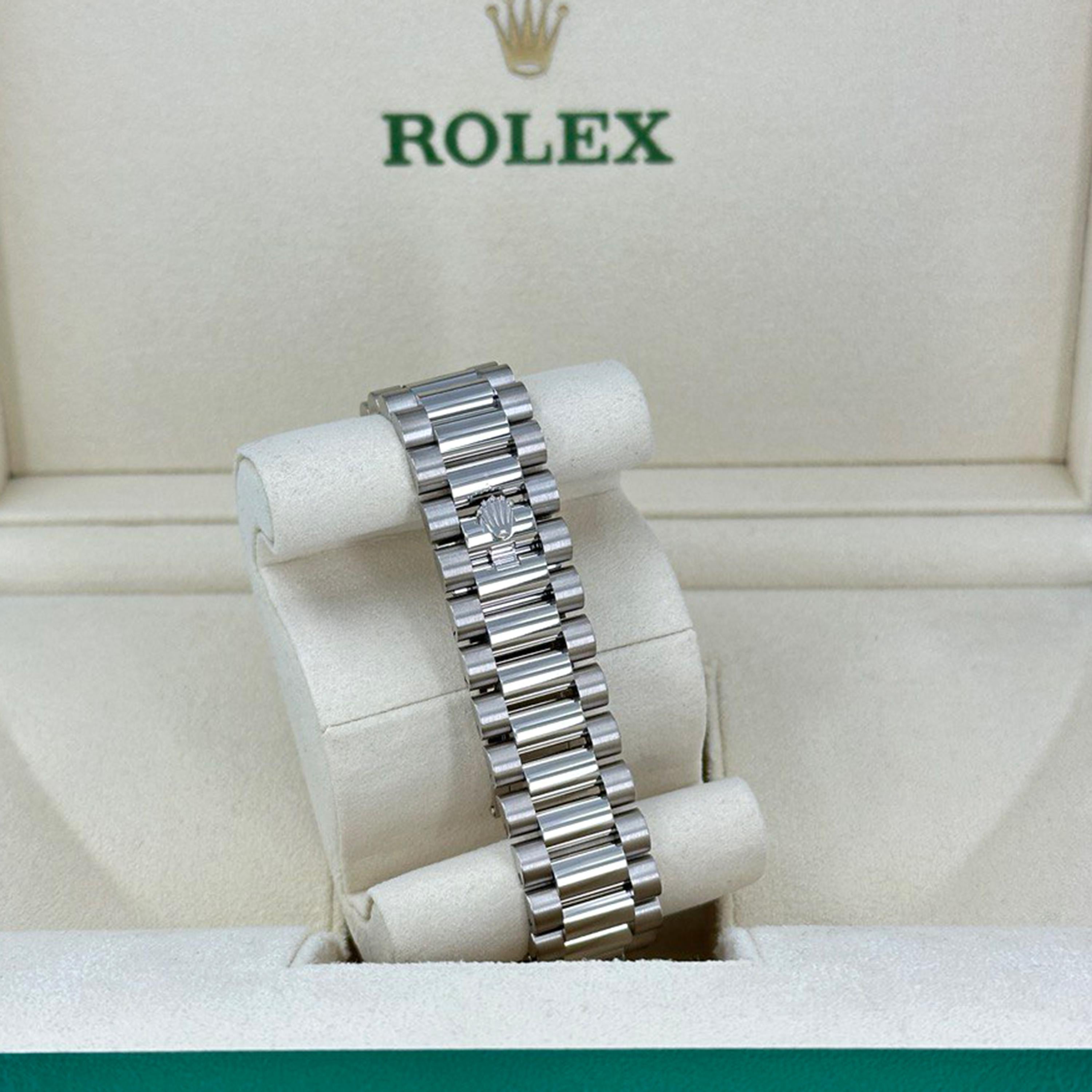 Rolex Day-Date 36 non indossato Numero di riferimento 128239, Set completo, 2025 In condizioni Nuovo in vendita a New York, NY