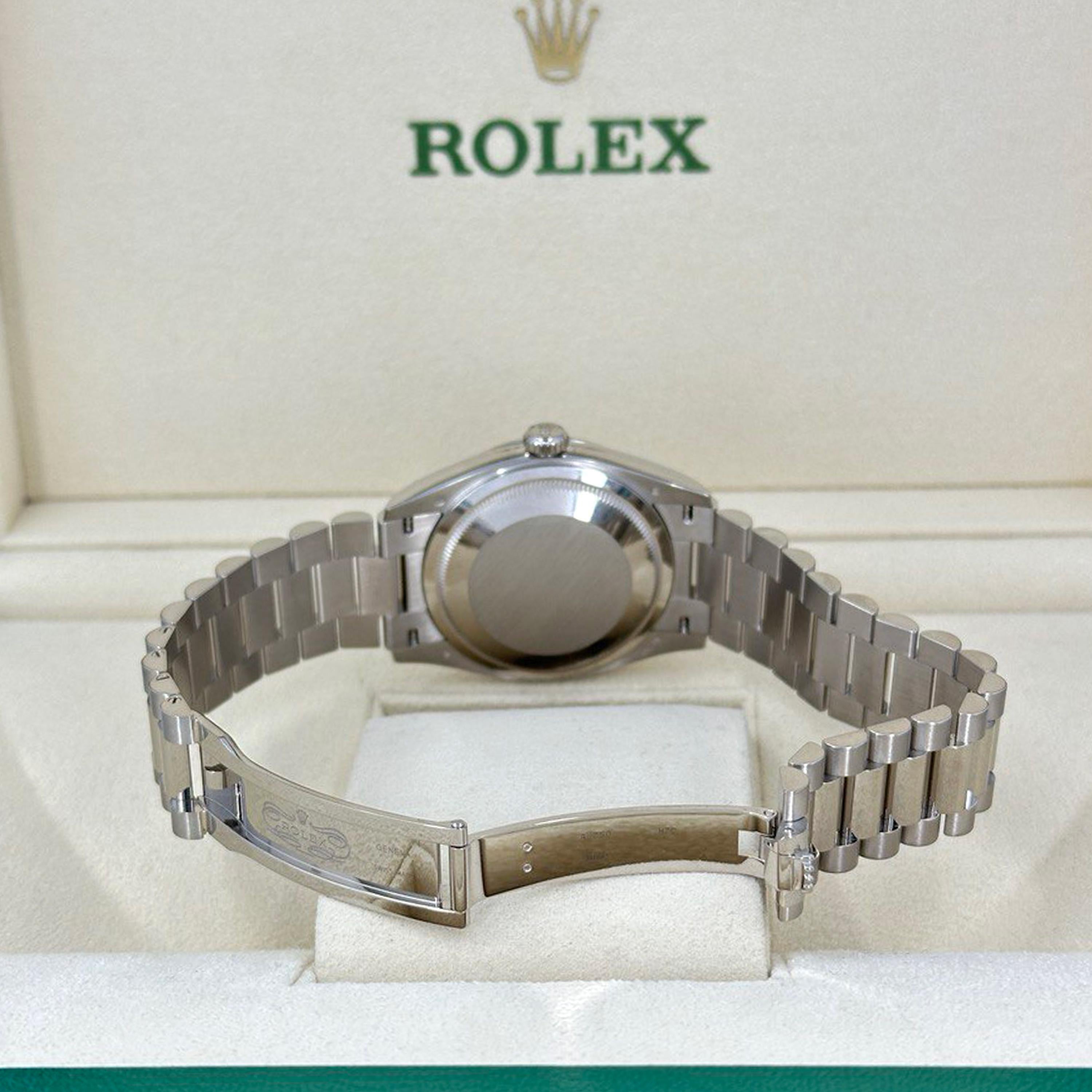 Rolex Day-Date 36 non indossato Numero di riferimento 128239, Set completo, 2025 in vendita 1