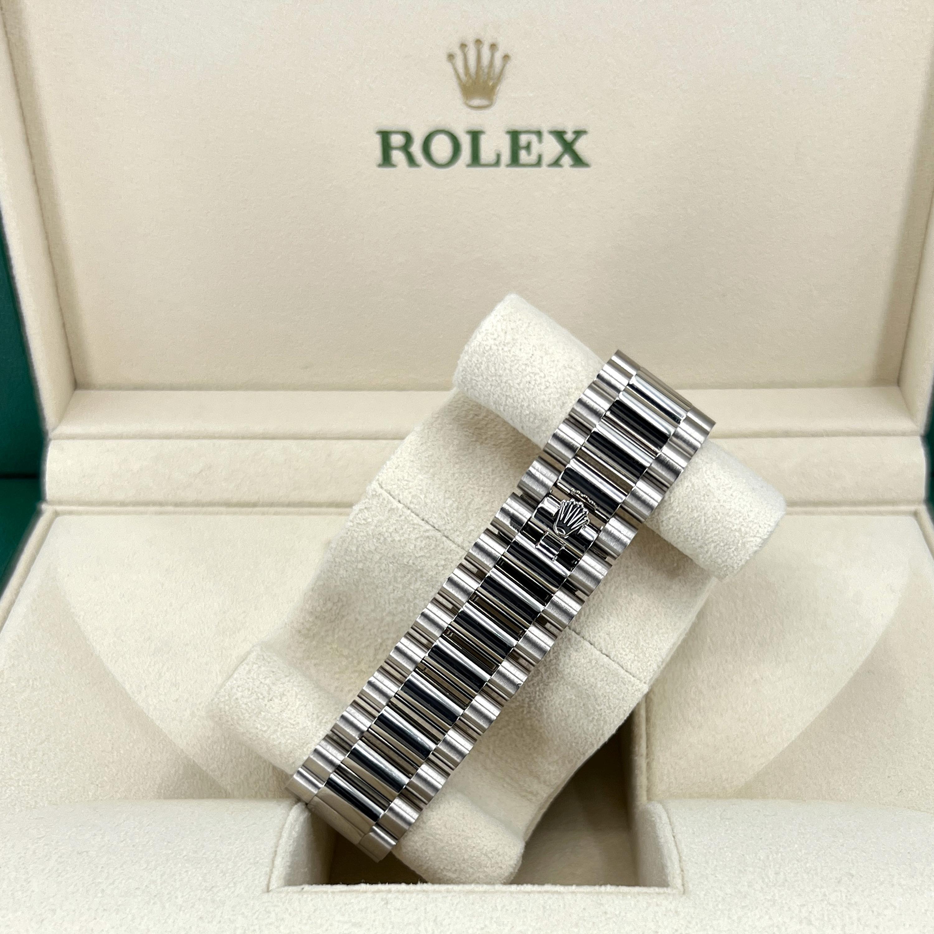 Pre-owned Rolex Day-Date 40 Reference# 228239, Complete set, 2023+ For Sale 6