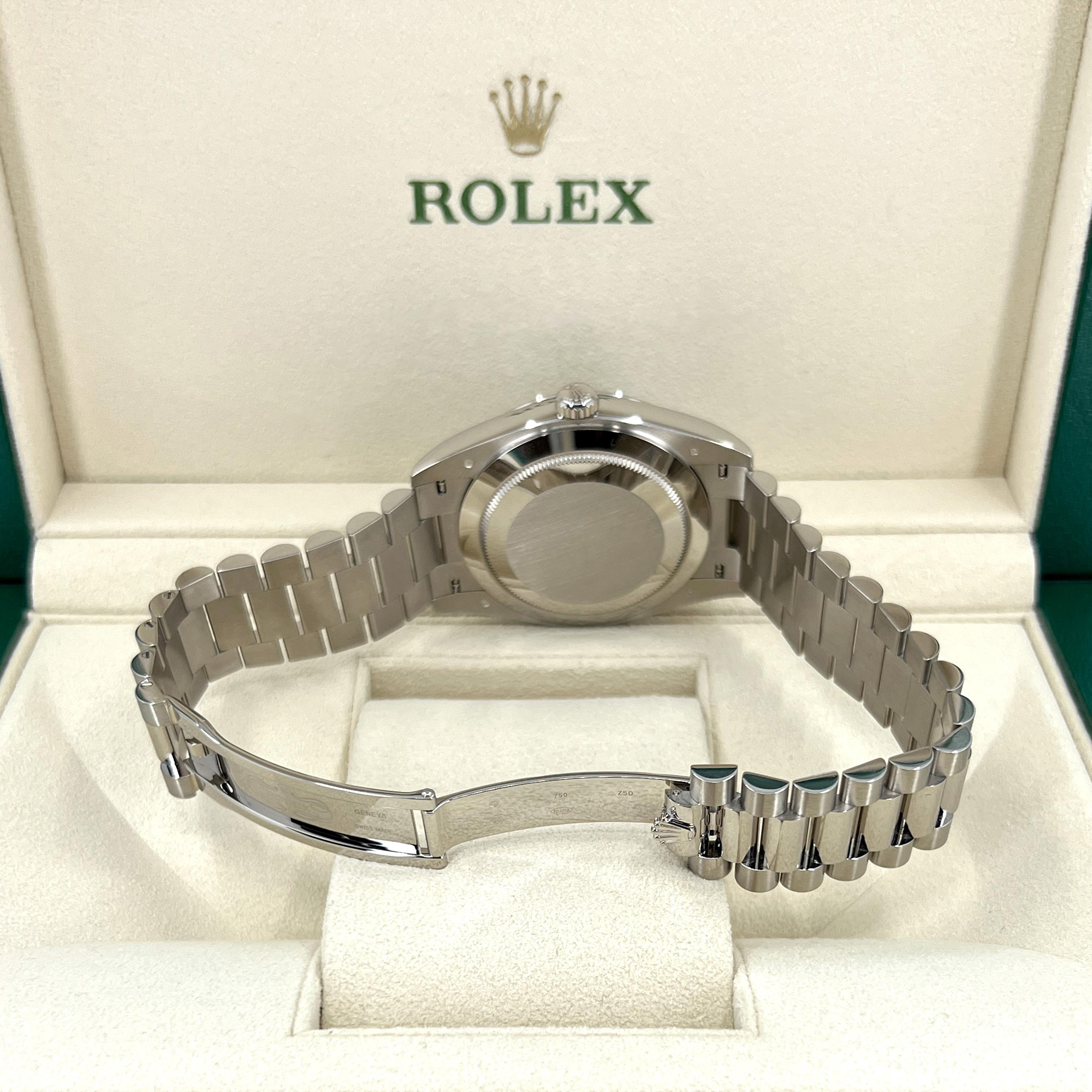 Pre-owned Rolex Day-Date 40 Reference# 228239, Complete set, 2023+ For Sale 9