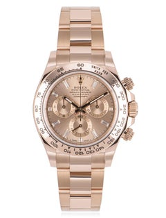 Unworn Rolex Daytona Rose Gold Diamond Dial 116505 Under Warranty