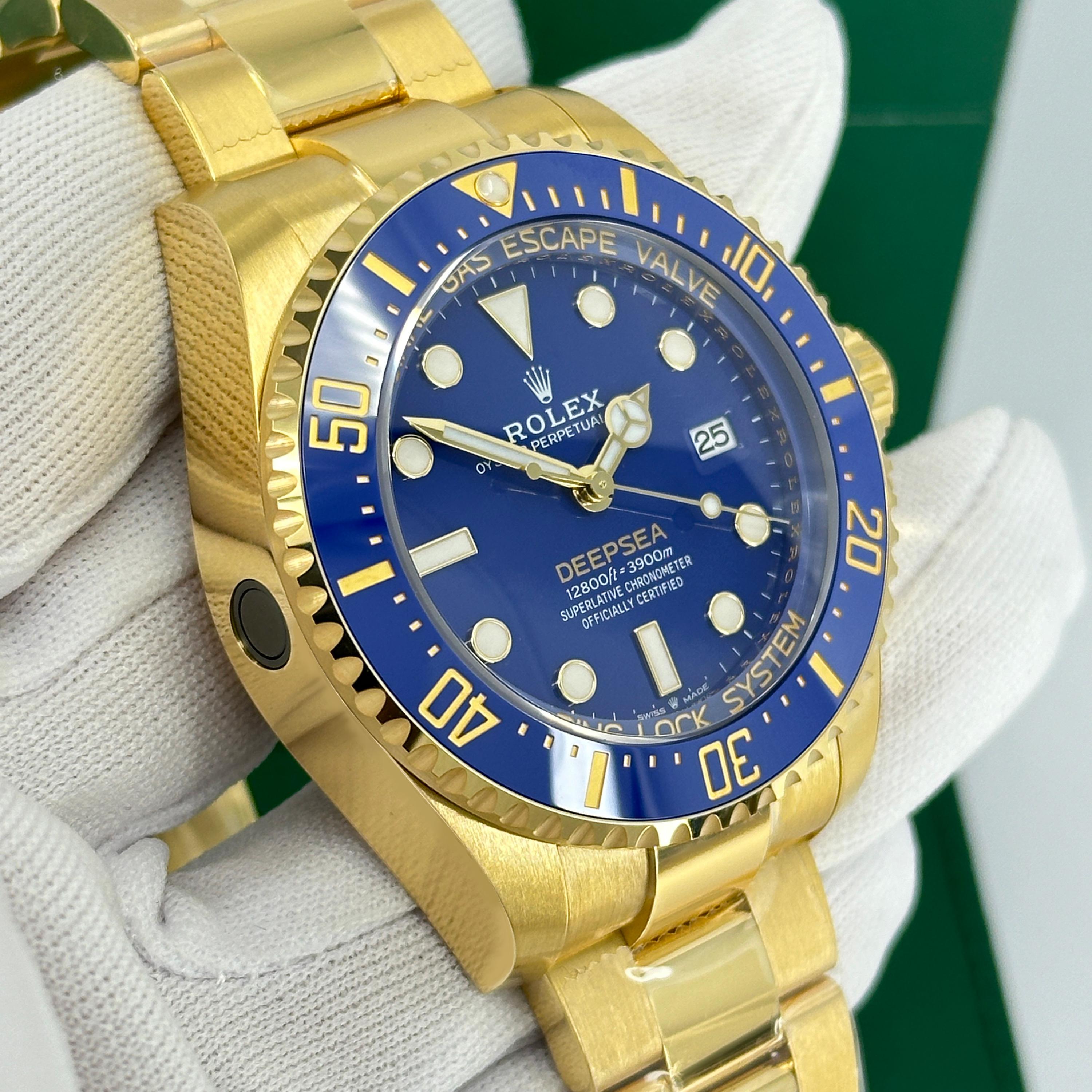 Rolex Deepsea sin usar Referencia# 136668lb, Juego completo, 2025 en venta 14