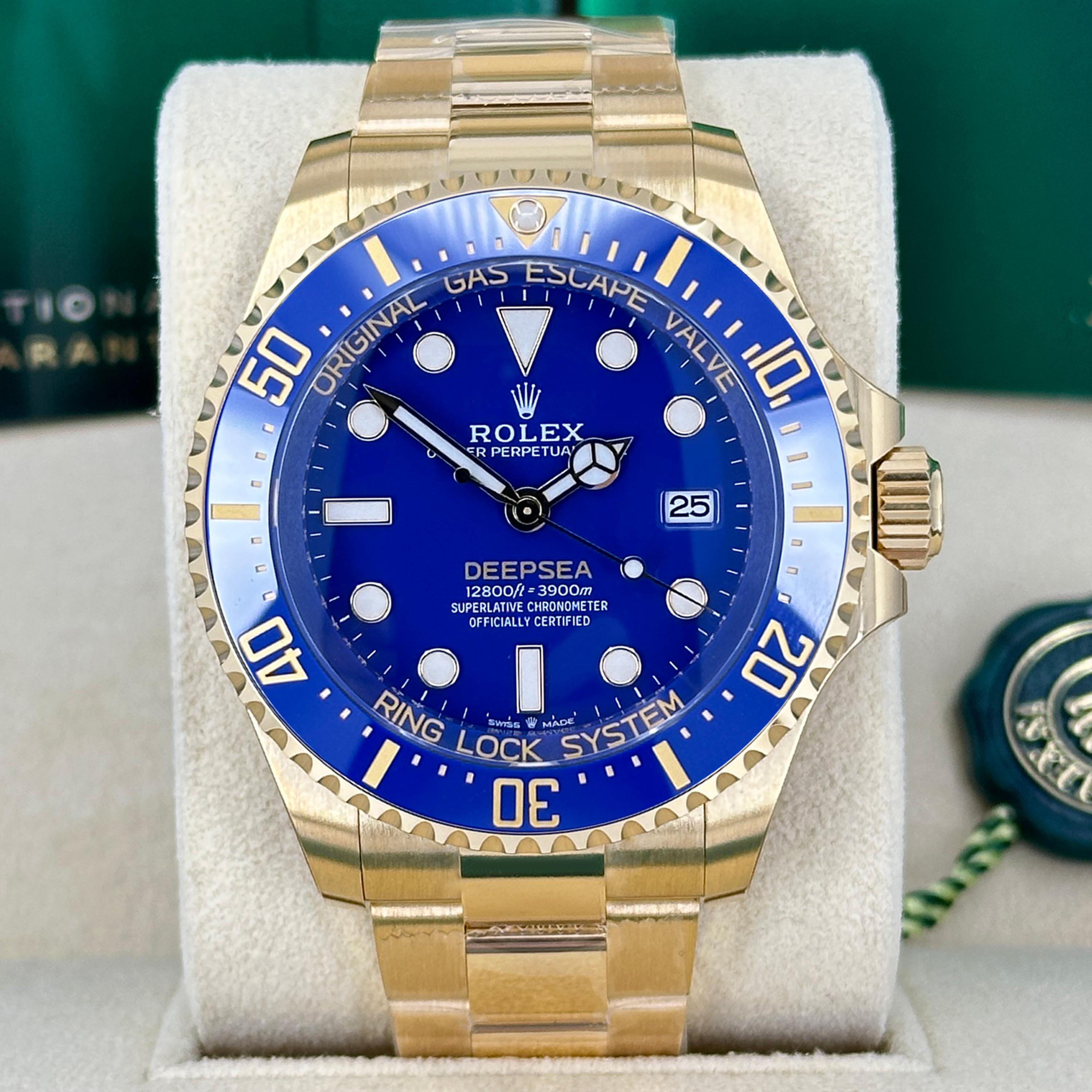 Femenino o masculino Rolex Deepsea sin usar Referencia# 136668lb, Juego completo, 2025 en venta