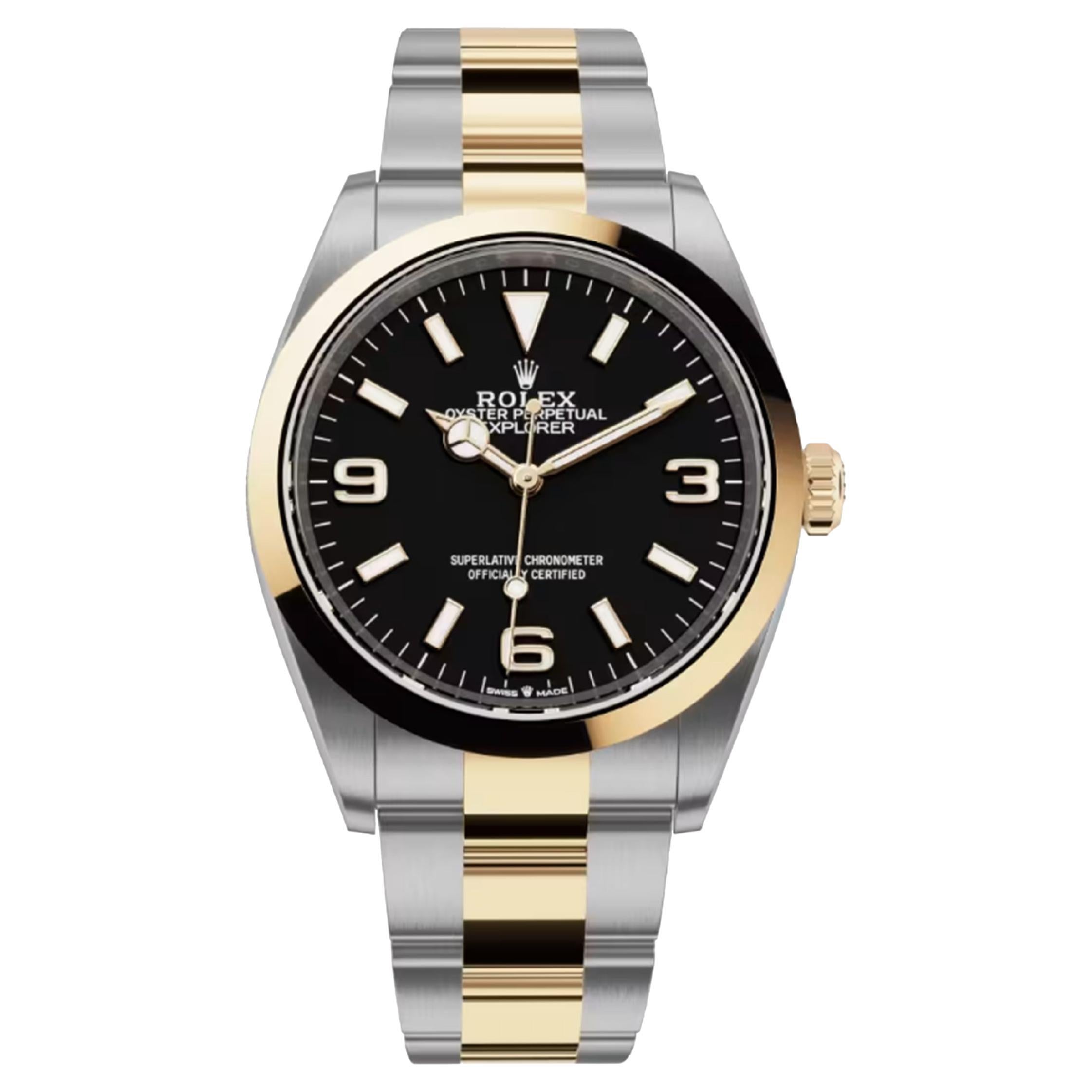 Ungetragene Rolex Explorer 36 Reference# 124273, Komplettset, 2025 im Angebot