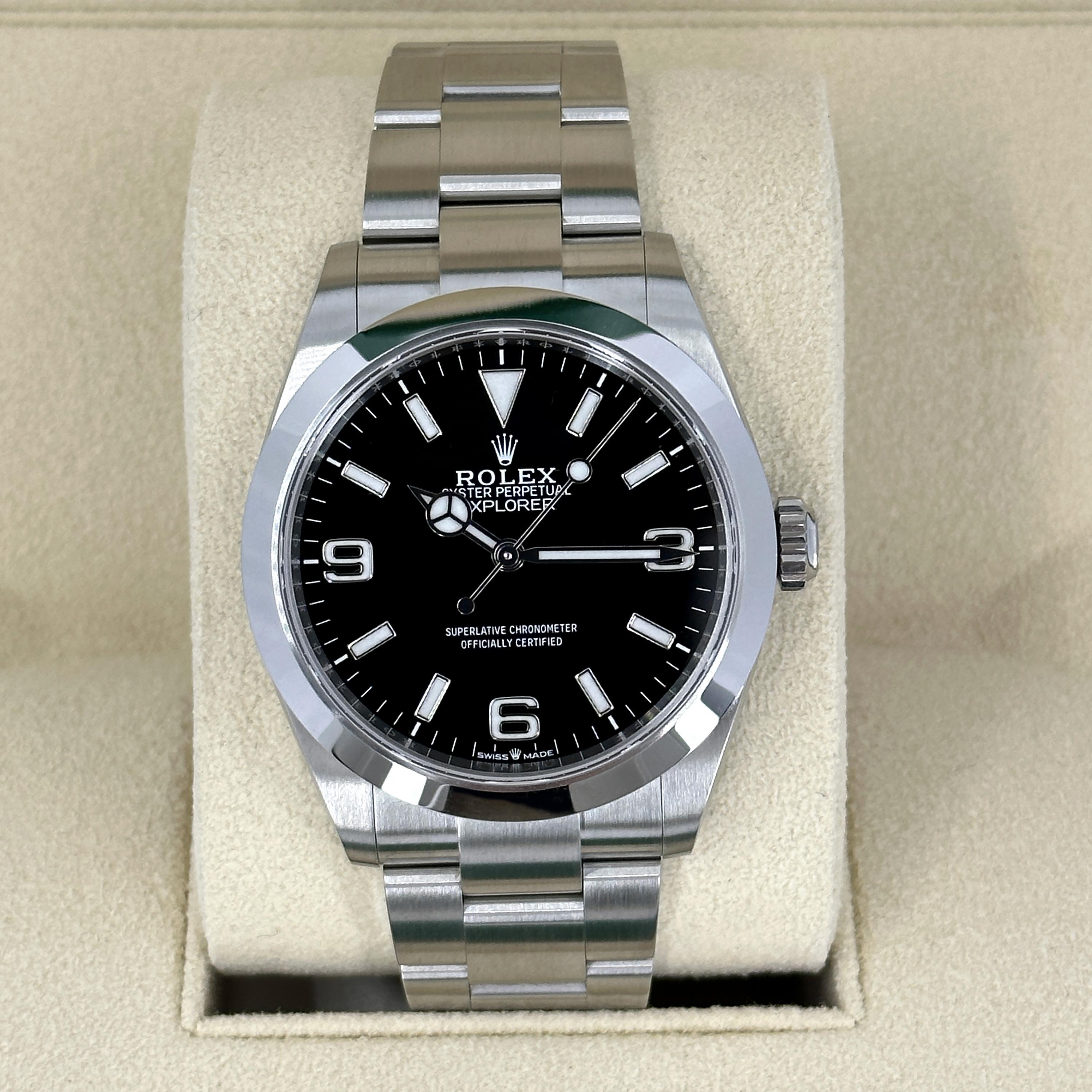 Unworn Rolex Explorer 40 Reference# 224270, Complete set, 2025 For Sale 3