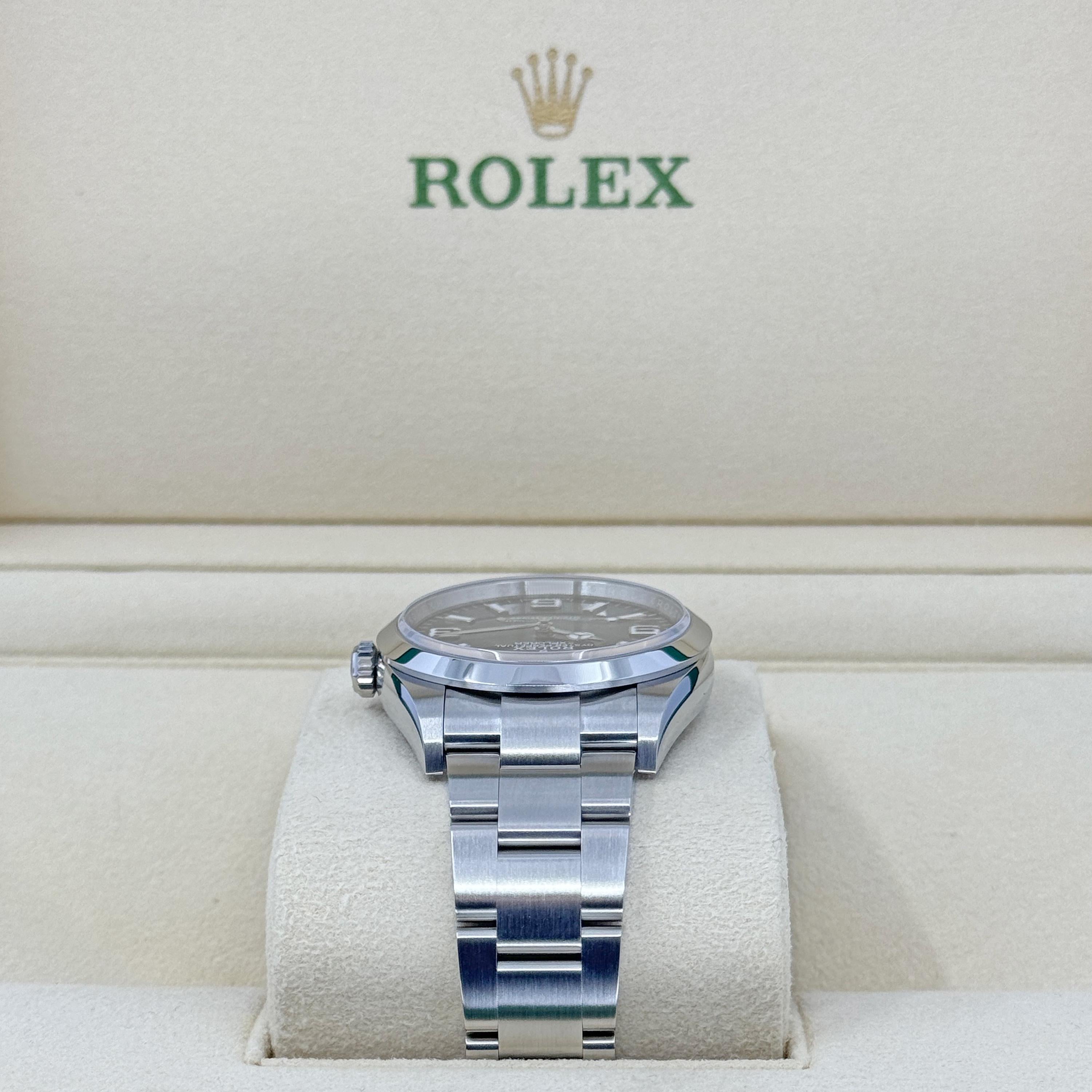 Ungetragene Rolex Explorer Reference# 124270, Komplettset, 2025 im Angebot 2