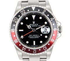 Ungetragene Rolex GMT-Master II NOS Stick Zifferblatt Coke 16710
