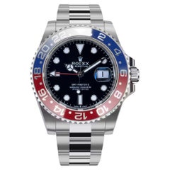 Unworn Rolex GMT-Master II Pepsi Reference# 126710BLRO, Complete set, 2025