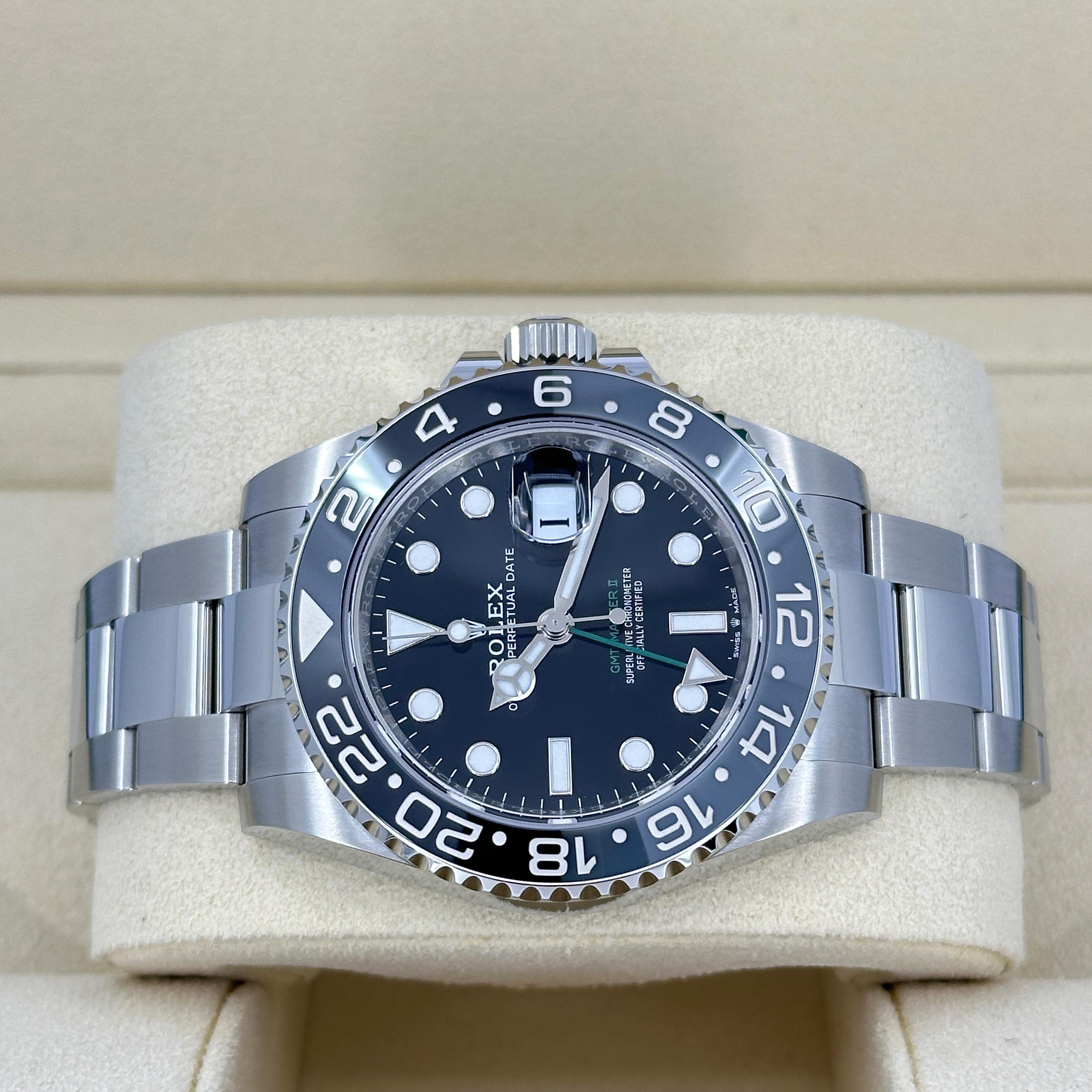 Rolex GMT-Master II non indossato Numero di riferimento 126710GRNR, Set completo, 2025 in vendita 6