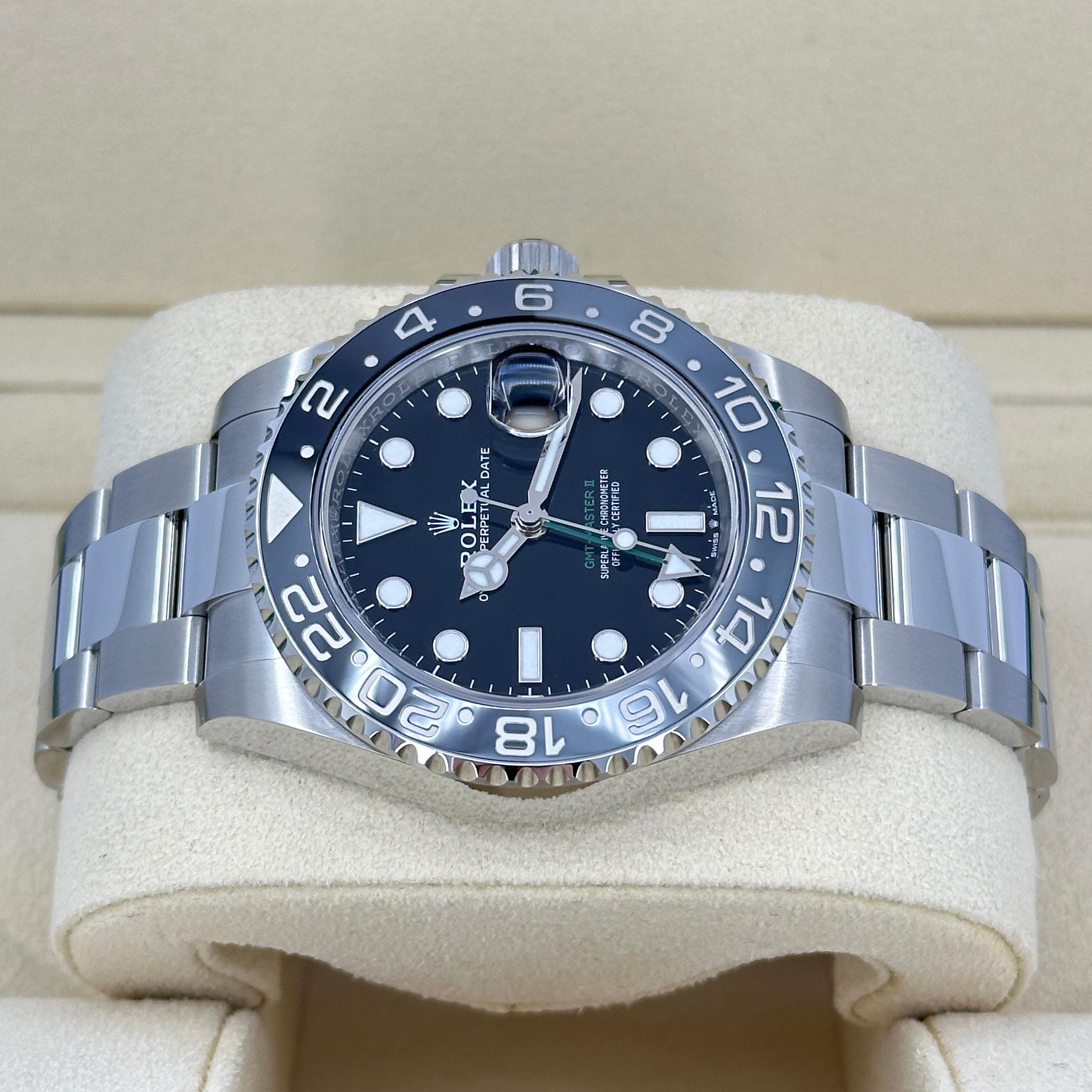 Rolex GMT-Master II non indossato Numero di riferimento 126710GRNR, Set completo, 2025 in vendita 5