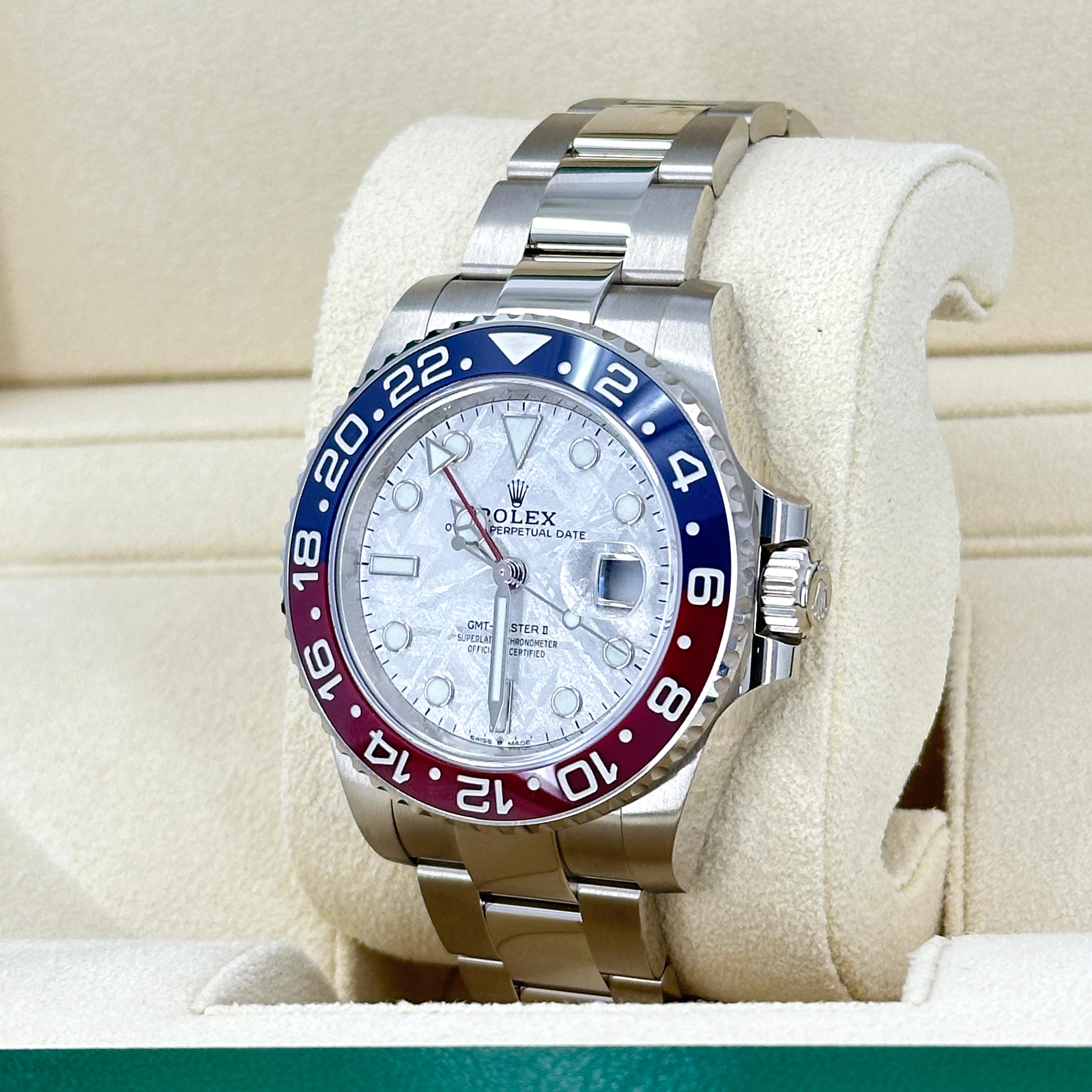 Unworn Rolex GMT-Master II Reference# 126719blro, Complete set, 2025 For Sale 8