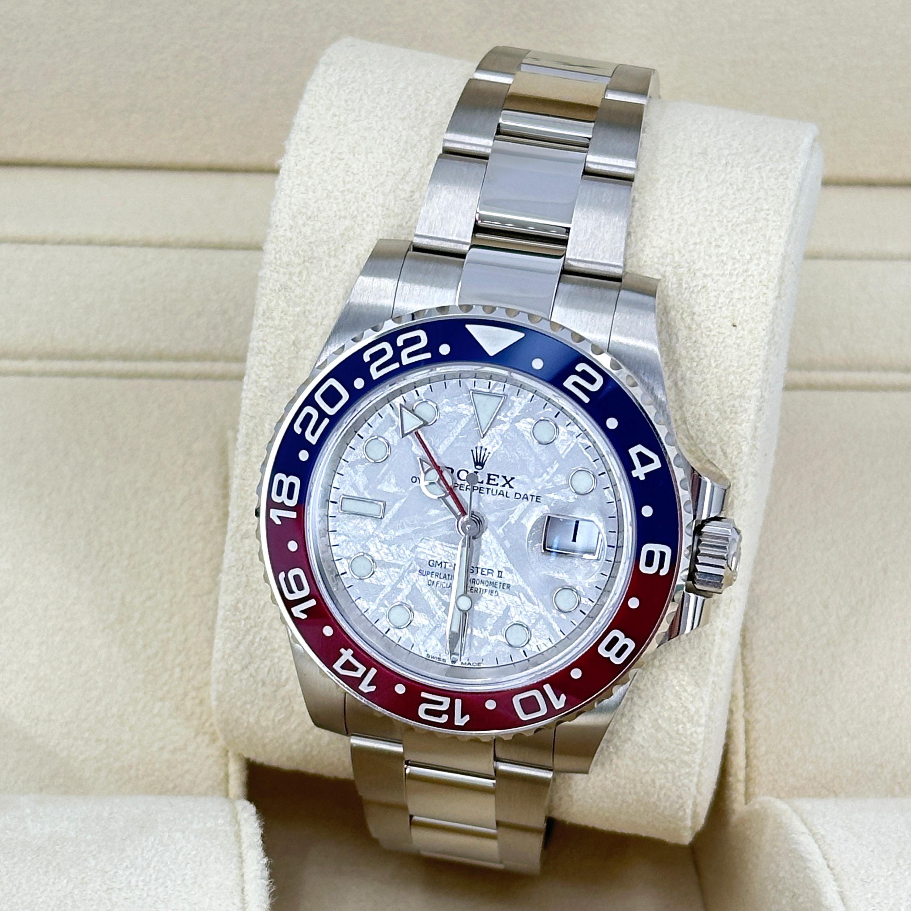 Unworn Rolex GMT-Master II Reference# 126719blro, Complete set, 2025 For Sale 9