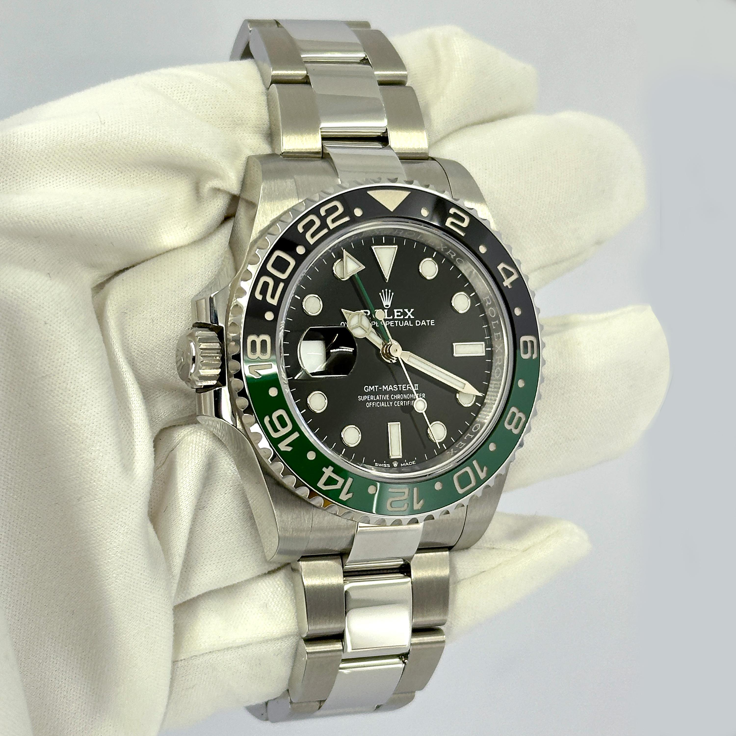 Unworn Rolex GMT-Master II Sprite Reference# 126720VTNR, Complete set, 2025 For Sale 12