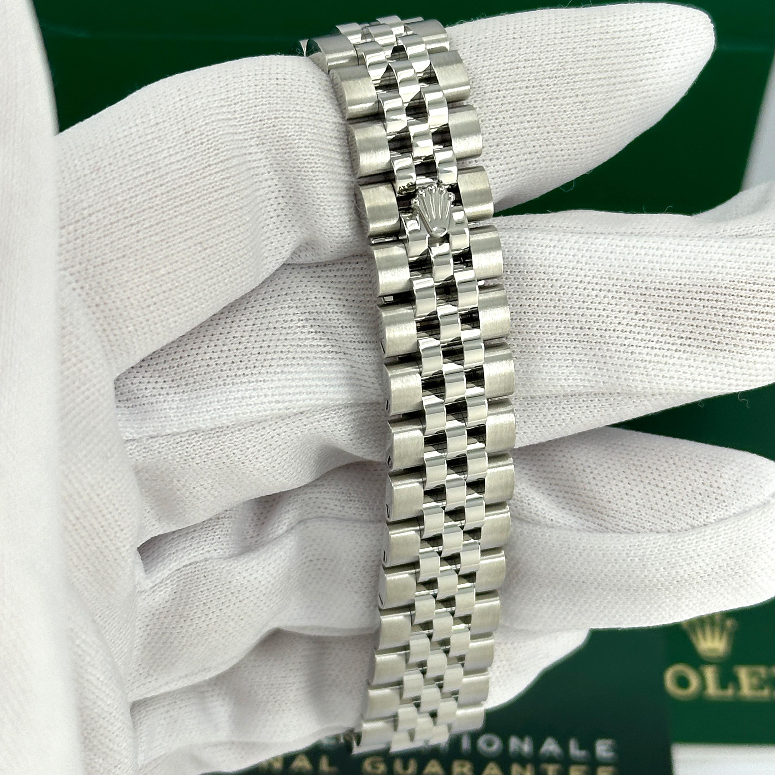Ungetragene Rolex Lady-Datejust 28 Reference# 279160, Komplettset, 2025 im Angebot 11