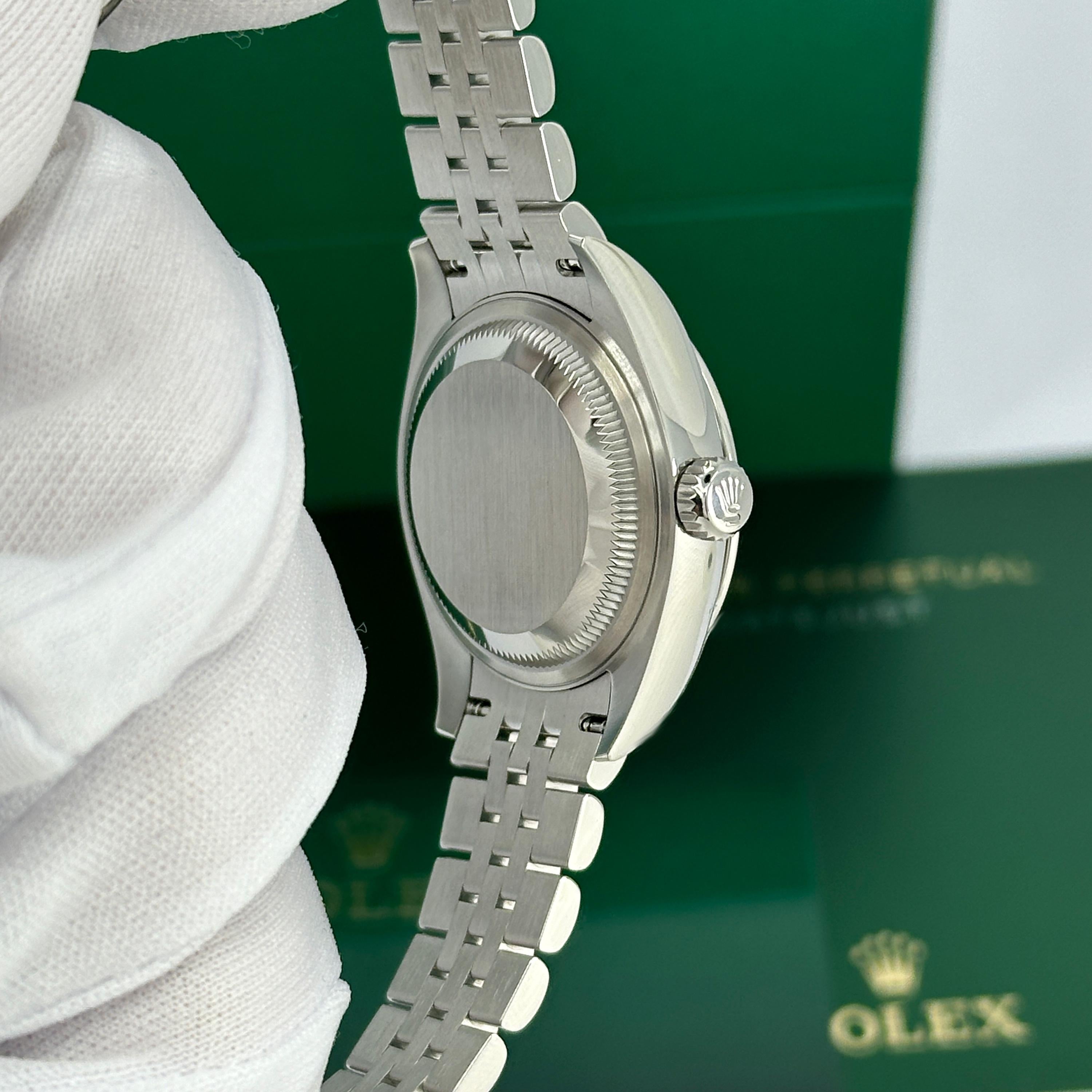 Ungetragene Rolex Lady-Datejust 28 Reference# 279160, Komplettset, 2025 im Angebot 13