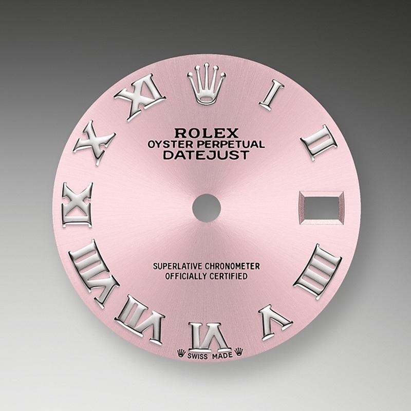 Il Rolex Lady-Datejust 28, referenza 279160-0013, è un'espressione senza tempo di eleganza, precisione e moderna raffinatezza. Realizzato in Oystersteel, un materiale famoso per la sua eccezionale durata e per la finitura luminosa, questo orologio