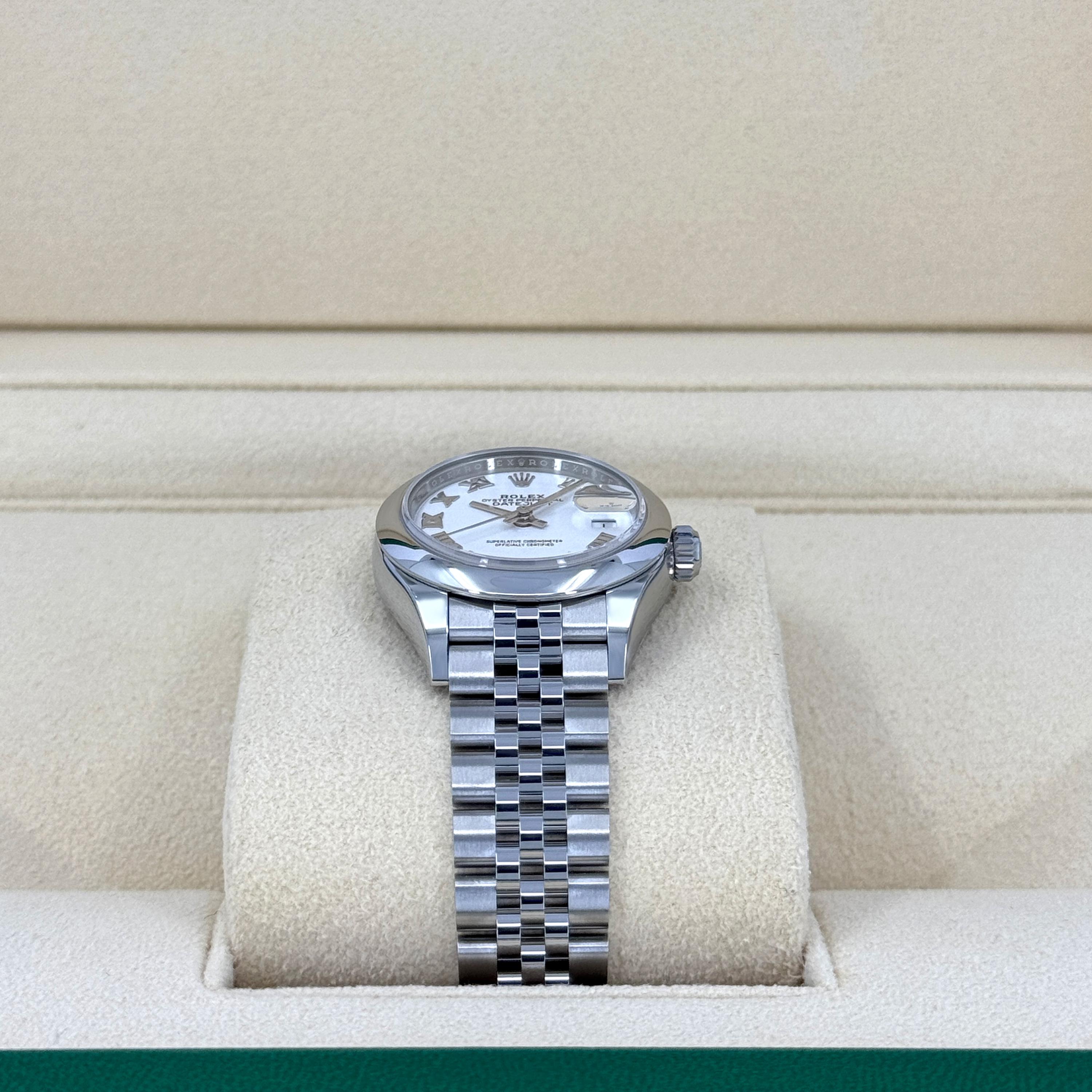 Ungetragene Rolex Lady-Datejust 28 Reference# 279160, Komplettset, 2025 Damen im Angebot