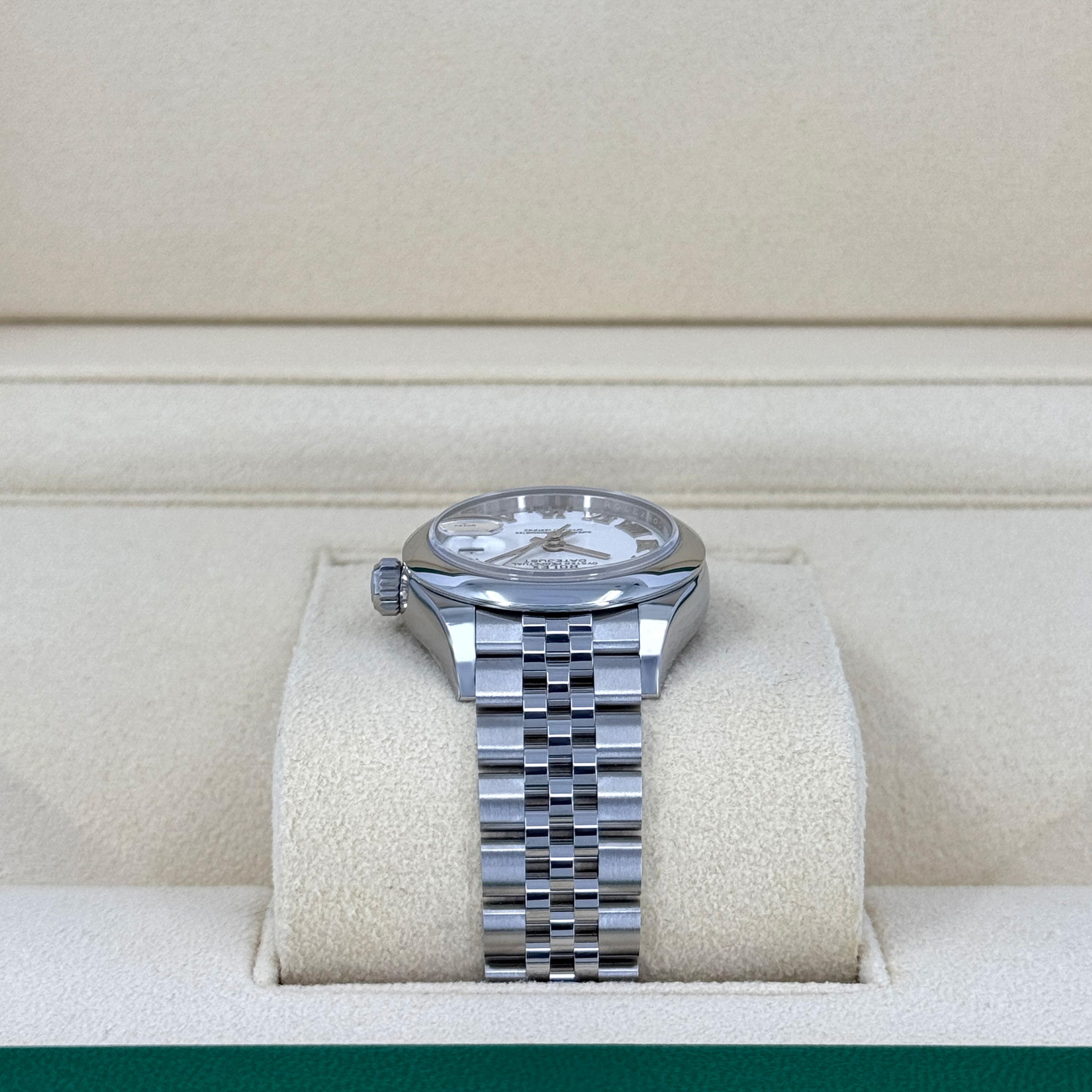 Ungetragene Rolex Lady-Datejust 28 Reference# 279160, Komplettset, 2025 im Angebot 3