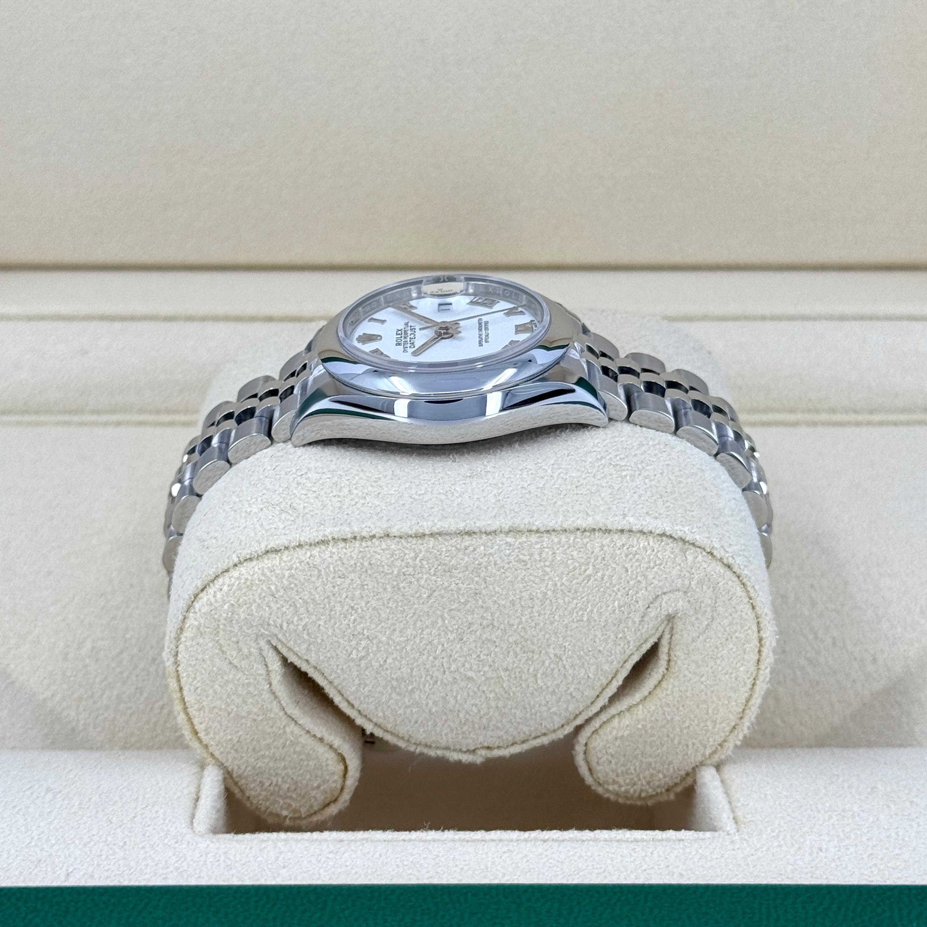 Ungetragene Rolex Lady-Datejust 28 Reference# 279160, Komplettset, 2025 im Angebot 4