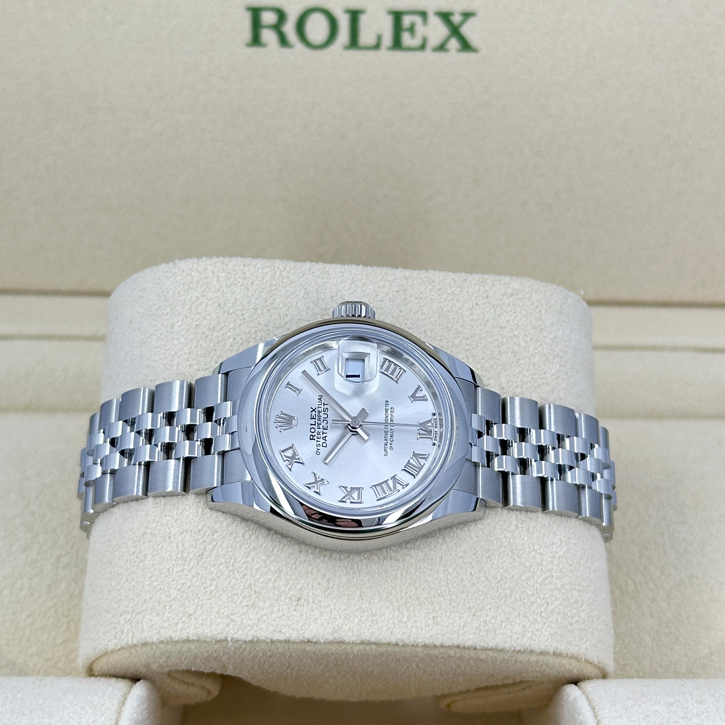Ungetragene Rolex Lady-Datejust 28 Reference# 279160, Komplettset, 2025 im Angebot 4