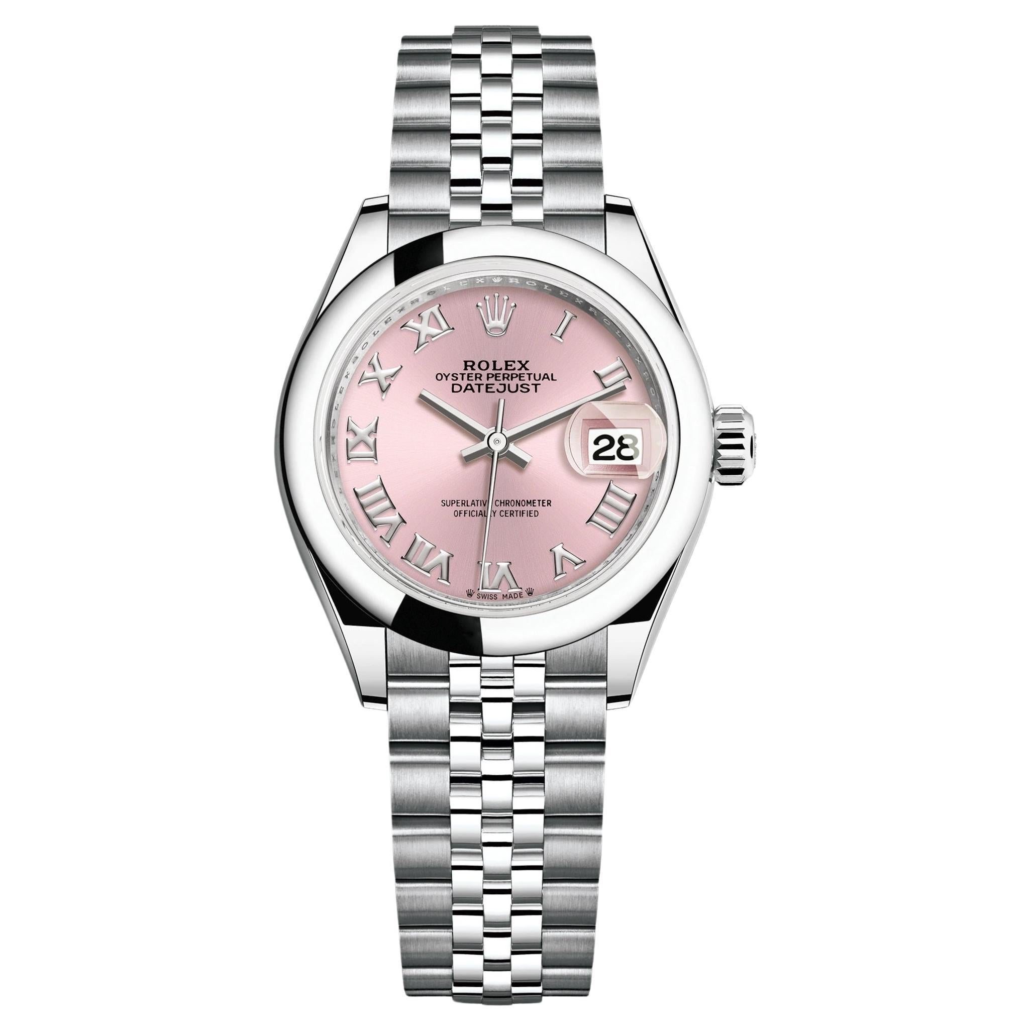 Ungetragene Rolex Lady-Datejust 28 Referenz#  279160, Vollständiger Satz, 2025