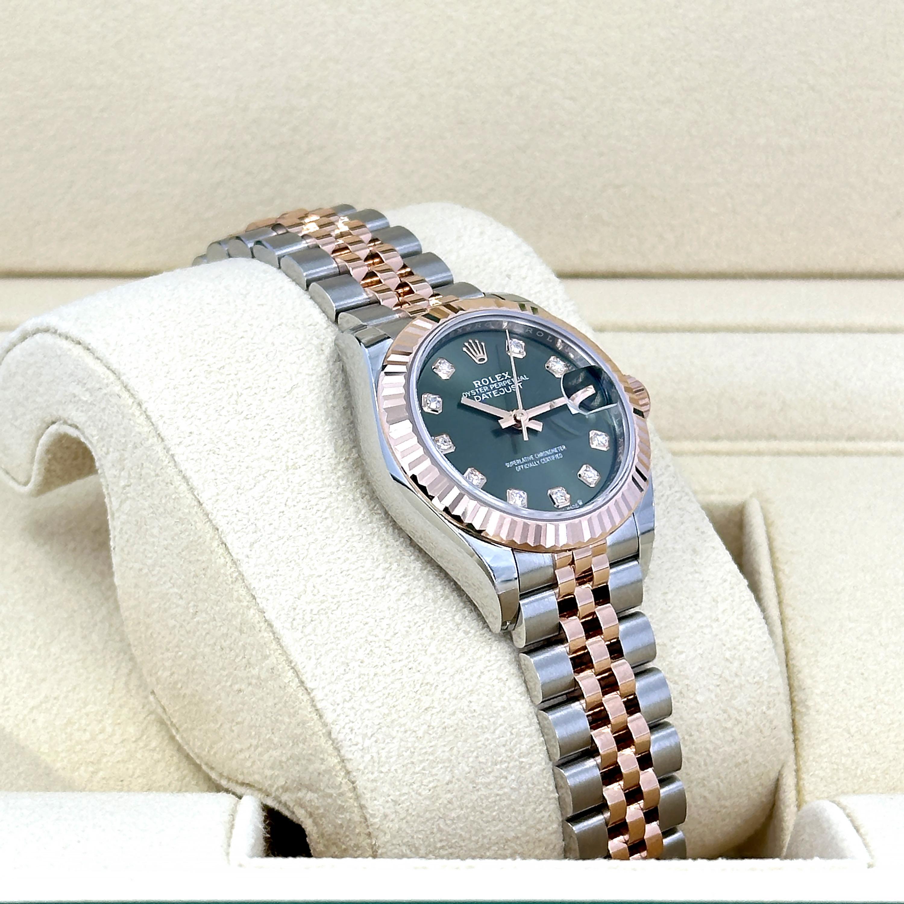Rolex Lady-Datejust 28 sin usar Referencia# 279171, Juego completo, 2025 en venta 6