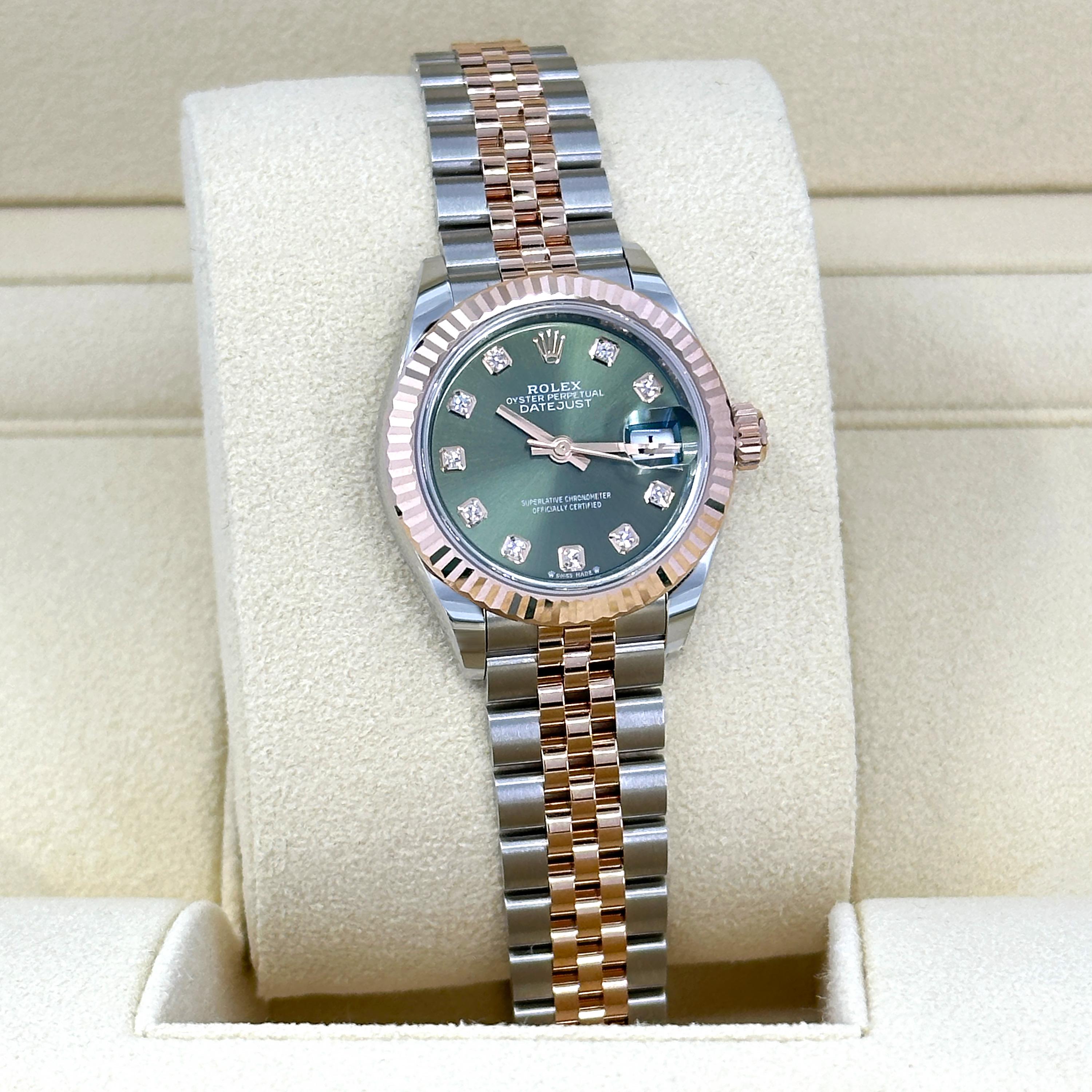 Rolex Lady-Datejust 28 sin usar Referencia# 279171, Juego completo, 2025 en venta 7