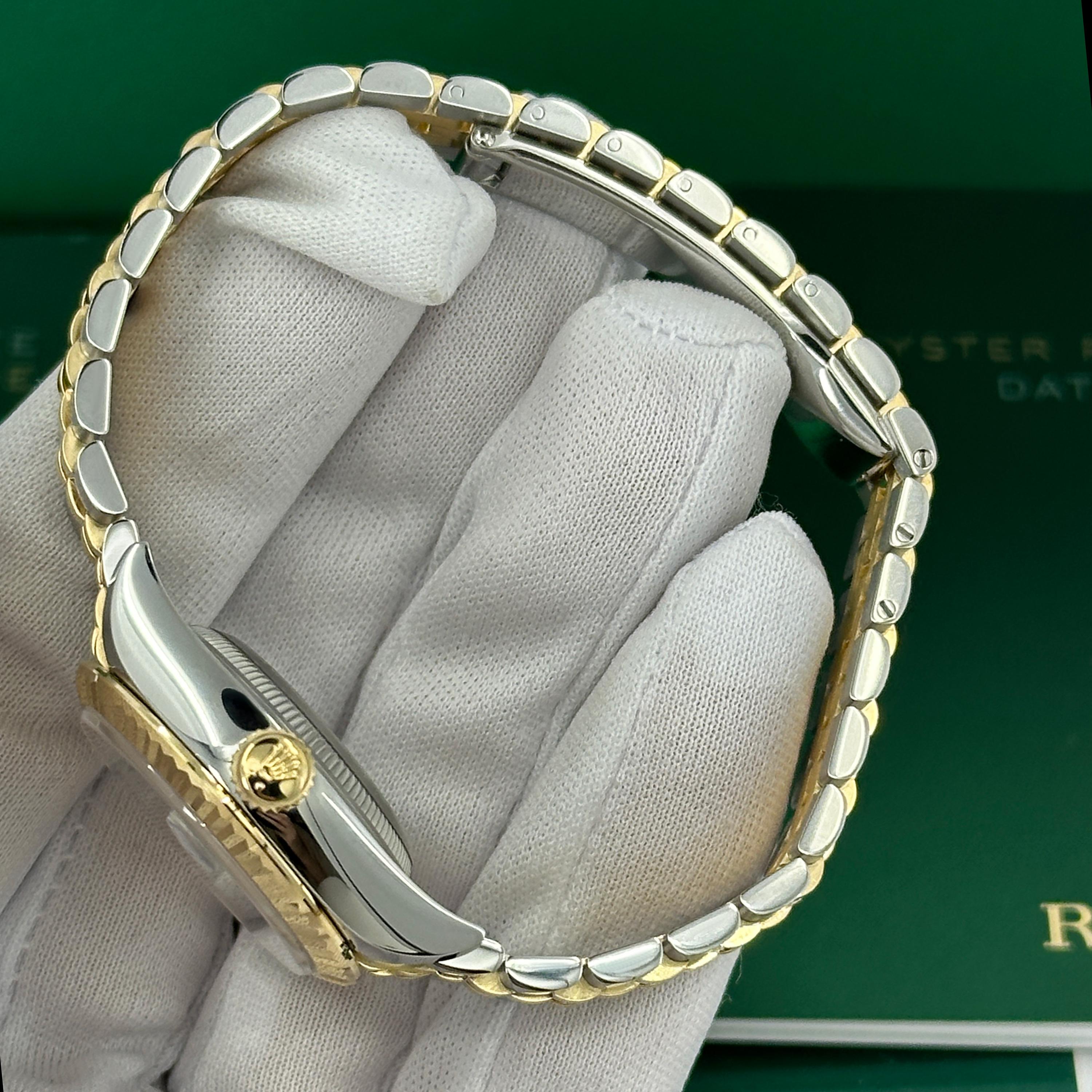Ungetragene Rolex Lady-Datejust 28 Reference# 279173, Komplettset, 2025 im Angebot 12